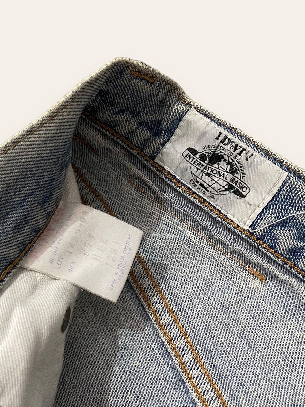 Edwin × Jean Vintage Edwin Japan Sun Wash Patches Distressed Jeans Size US 30 / EU 46 - 13 Thumbnail