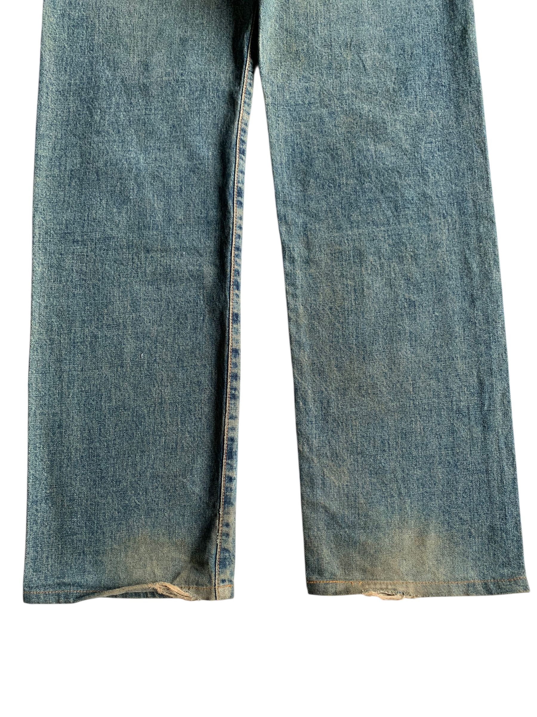 Japanese Brand × Kapital × Vintage VINTAGE EDWIN 505XX SELVEDGE RUSTY DISTRESSED DENIM Size US 34 / EU 50 - 9 Thumbnail