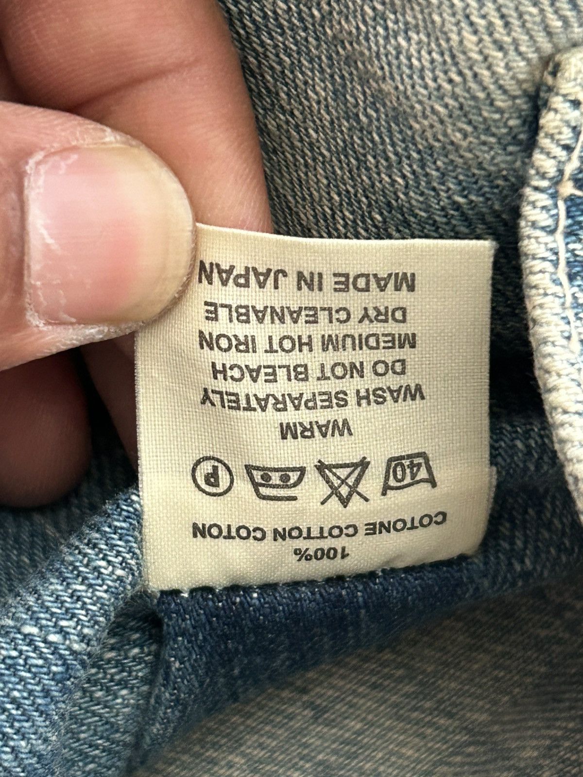 Kapital Kapital Vintage Denim Bondage Blue Japan Size US 32 / EU 48 - 11 Thumbnail