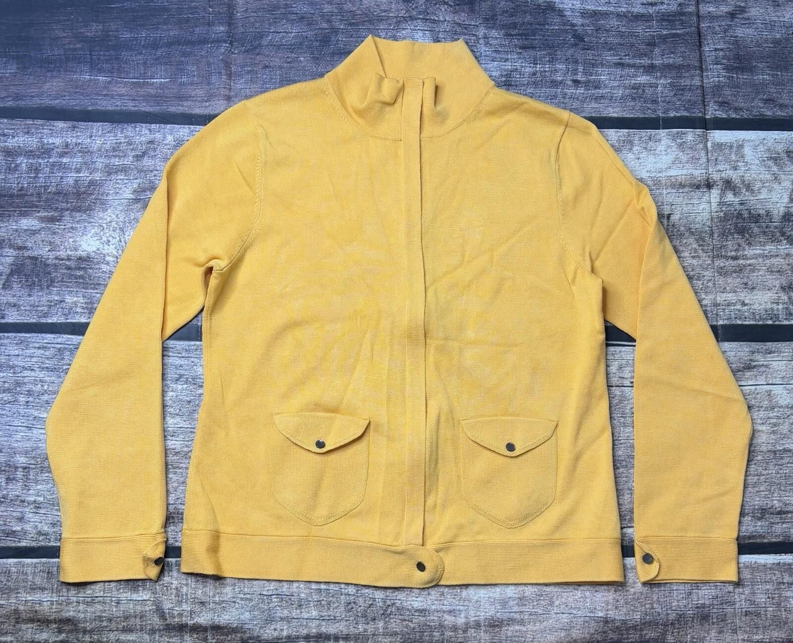 Other Sigrid Olsen Sweater Women's Medium Silk Blend Full Zip Size M / US 6-8 / IT 42-44 - 1 Thumbnail