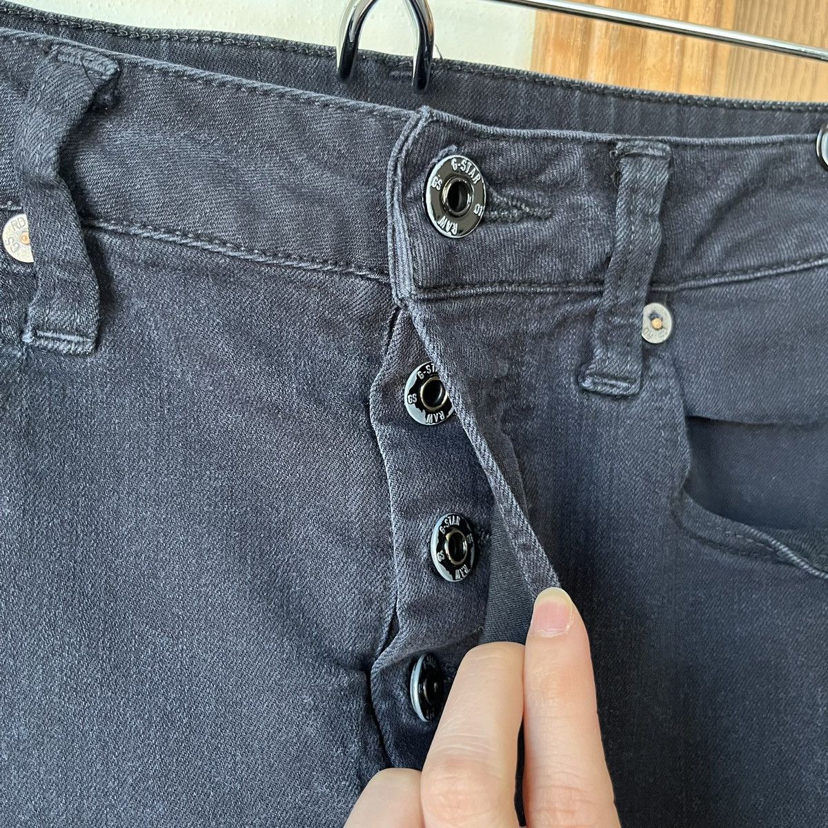 G-Star G Star Raw 3301 Slim Men’s Jeans Size US 29 - 6 Thumbnail