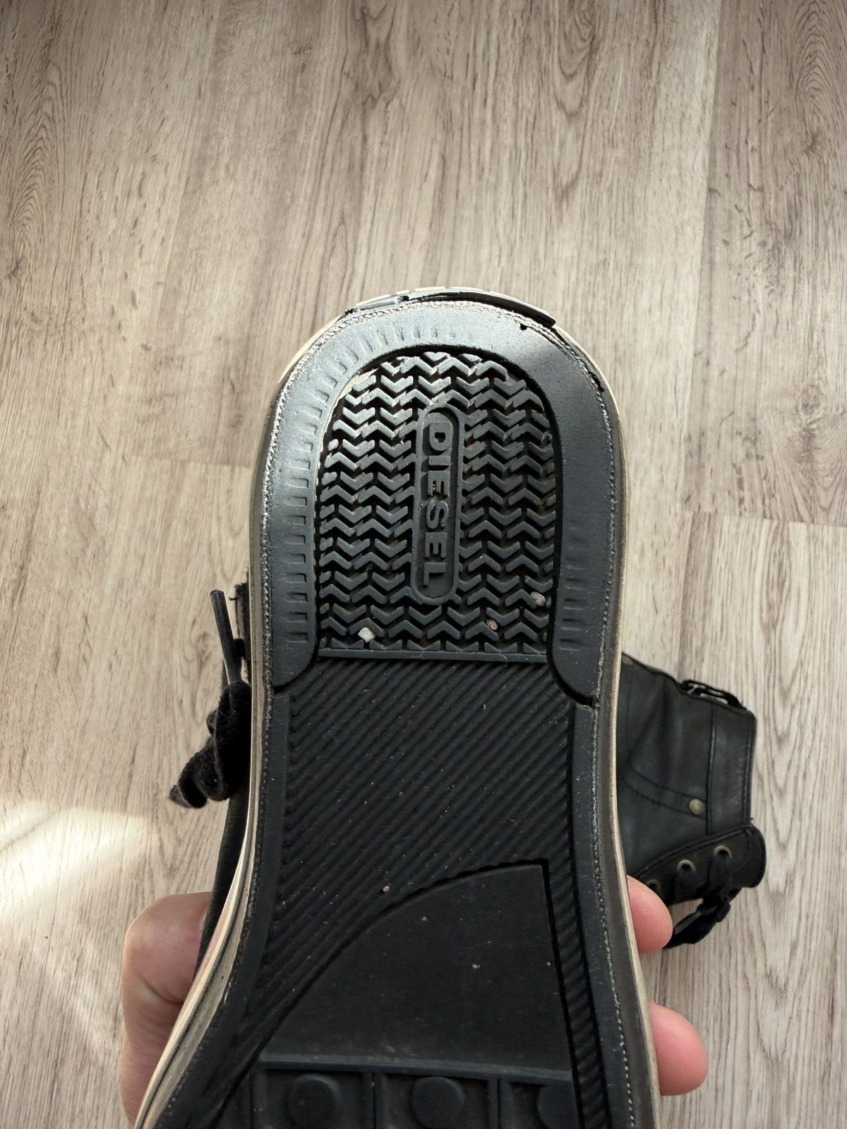 Diesel Diesel Expo Zip Leather Boots US 7.5 Black Side Zip Size US 7.5 / EU 40-41 - 9 Thumbnail