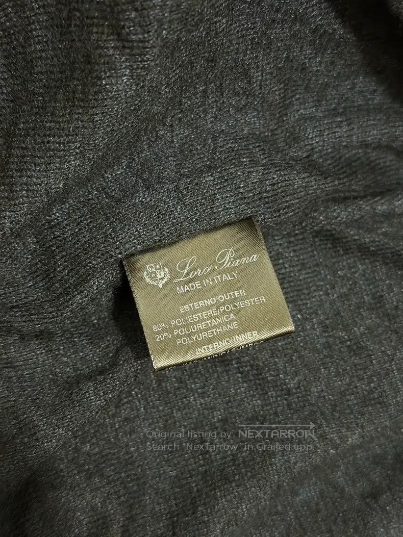 Loro Piana Loro Piana Bomber Jacket, Outer Shell Black Technical Fabr Size US M / EU 48-50 / 2 - 3 Thumbnail