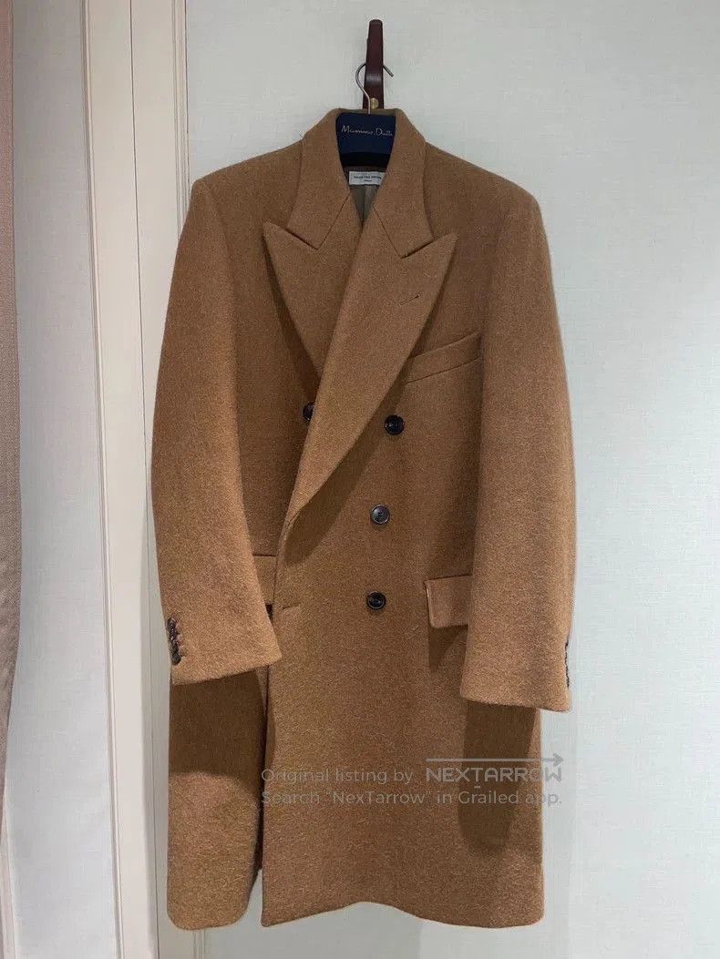 Dries Van Noten Dries van Noten Camel Wool Double. Size US L / EU 52-54 / 3 - 3 Thumbnail