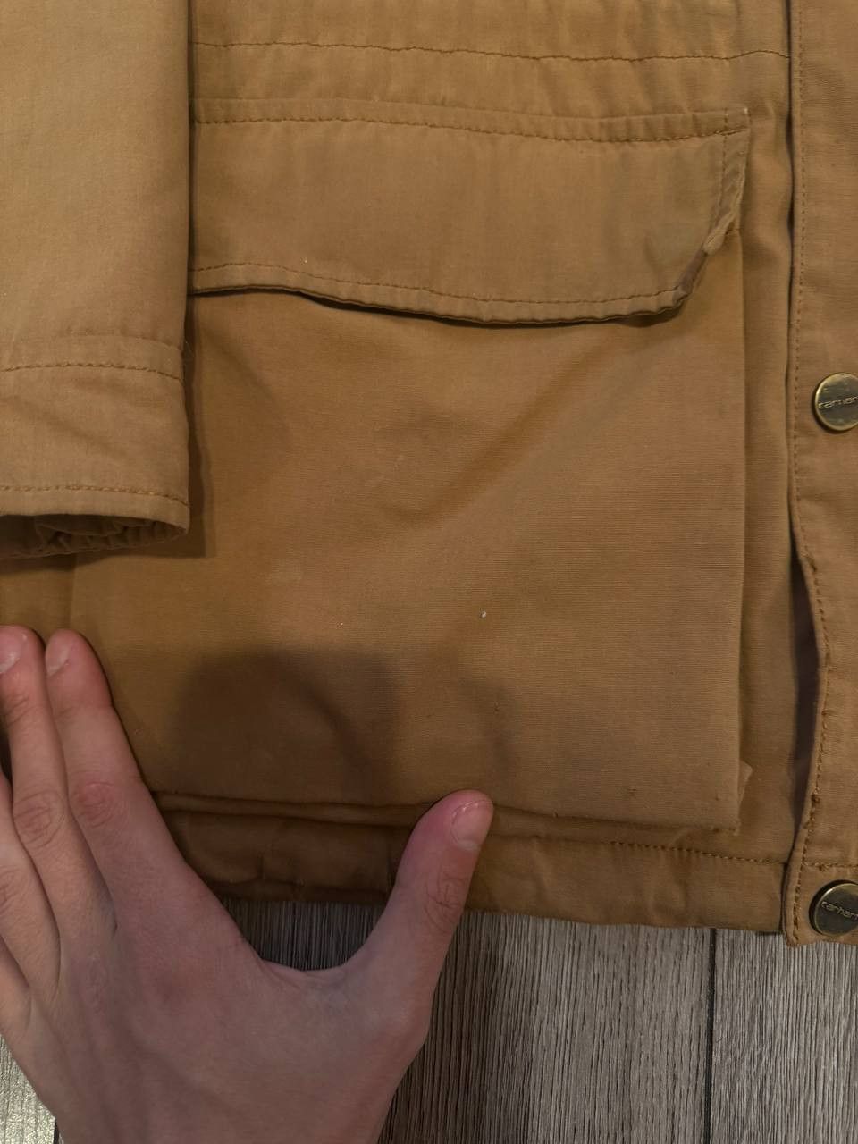 Carhartt Vintage Carhartt jacket men size m brown Mosley Jacket Size US M / EU 48-50 / 2 - 5 Thumbnail