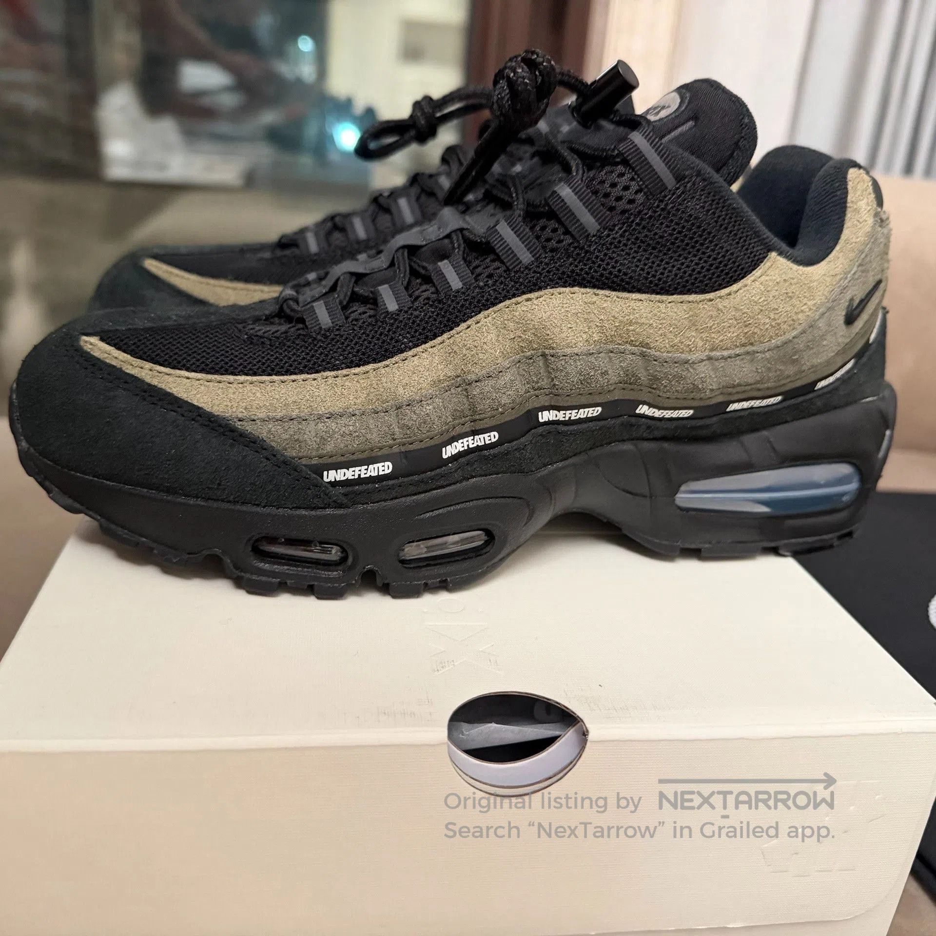 Undefeated UNDEFEATED x Nike Air Max 95 SP. Size US 9.5 / EU 42-43 - 3 Thumbnail