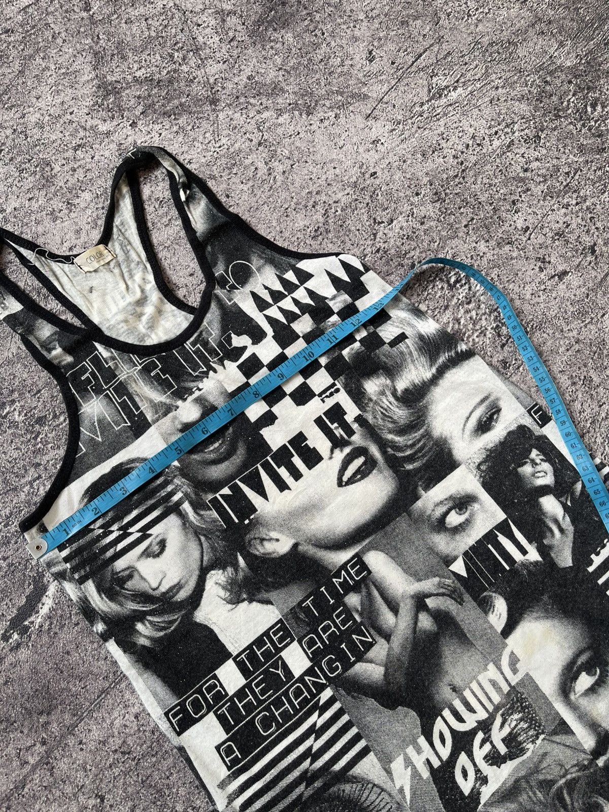 Japanese Brand Y2K Color ifsixwasnine tank tops Size S / US 4 / IT 40 - 5 Thumbnail