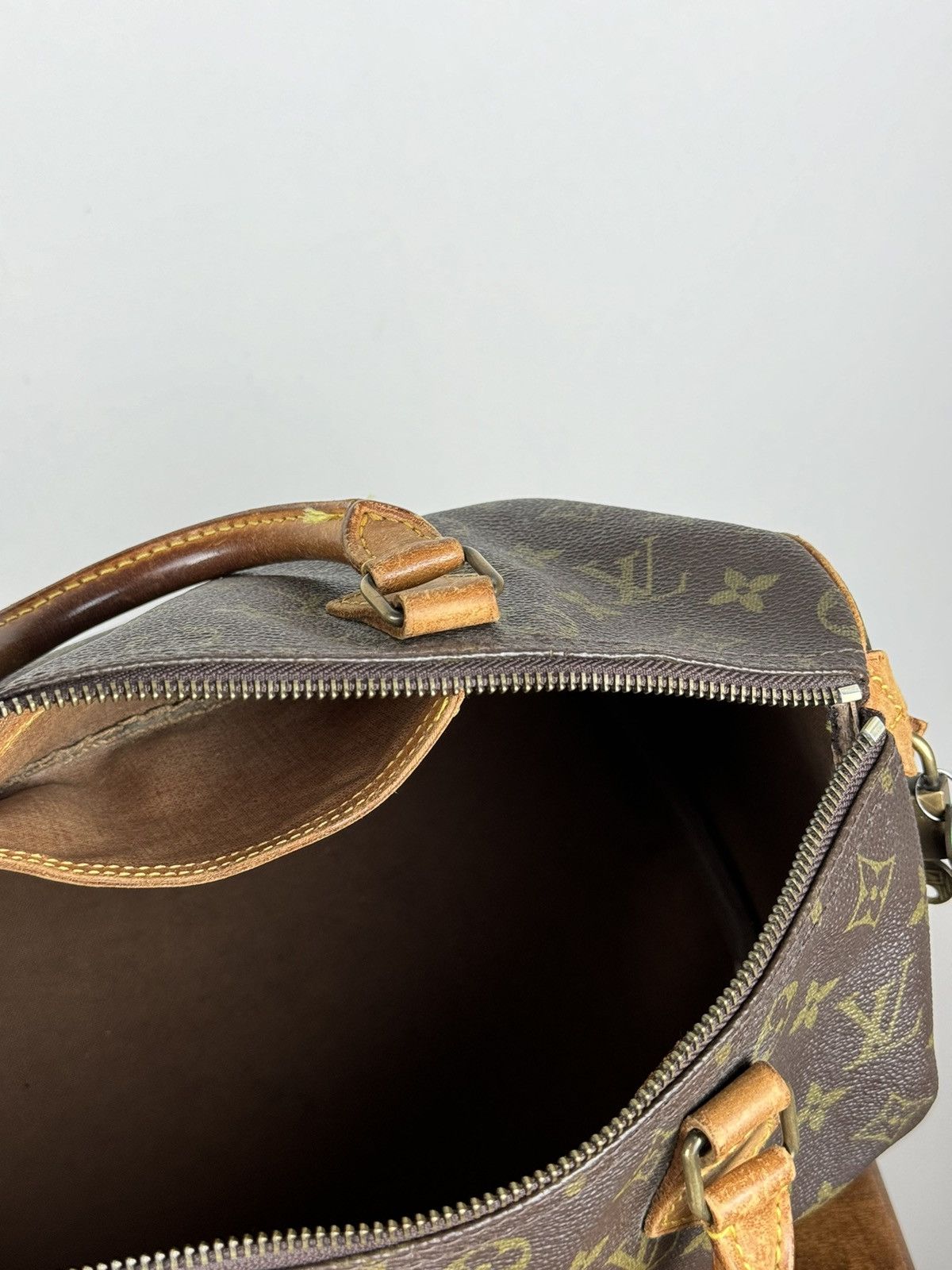 Louis Vuitton Luxury handle bag Louis Vuitton Speedy 30 original item Size ONE SIZE - 7 Thumbnail