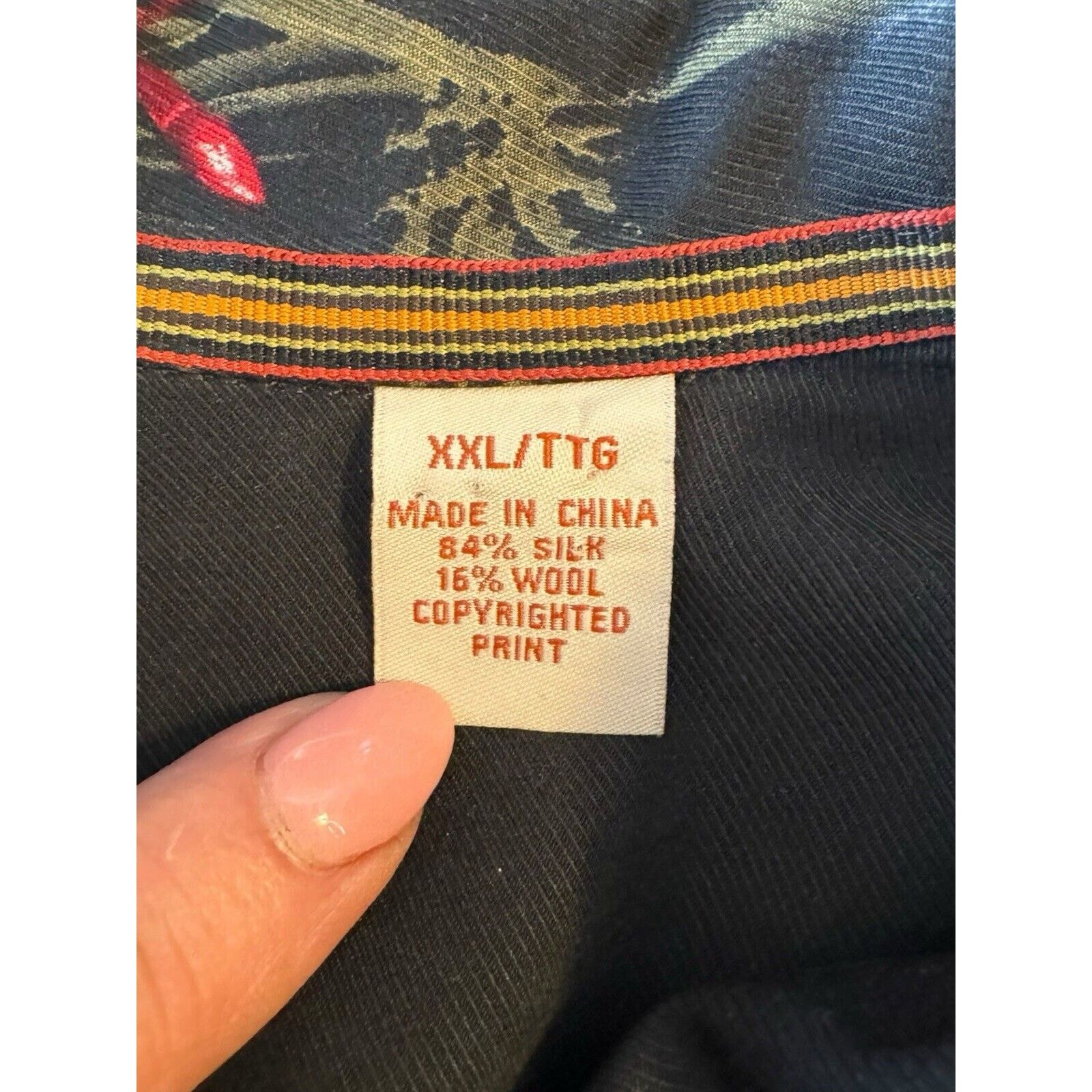 Tommy Bahama Tommy Bahama Silk Wool Christmas Holiday Camp Shirt Size US XXL / EU 58 / 5 - 10 Thumbnail