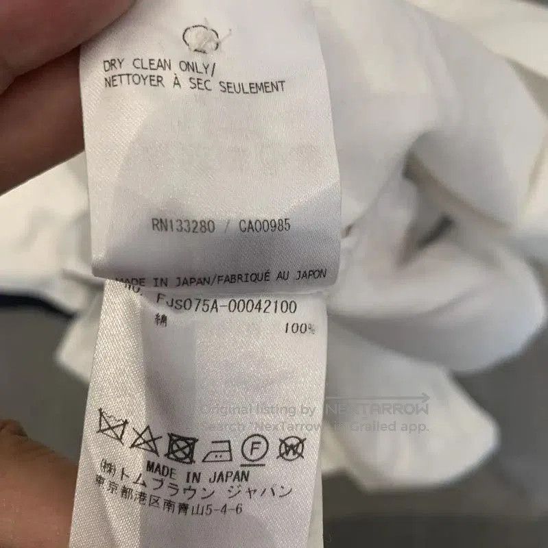 Thom Browne Thom Browne Women's Short Sleeve White T-Shirt . Size S / US 4 / IT 40 - 6 Thumbnail
