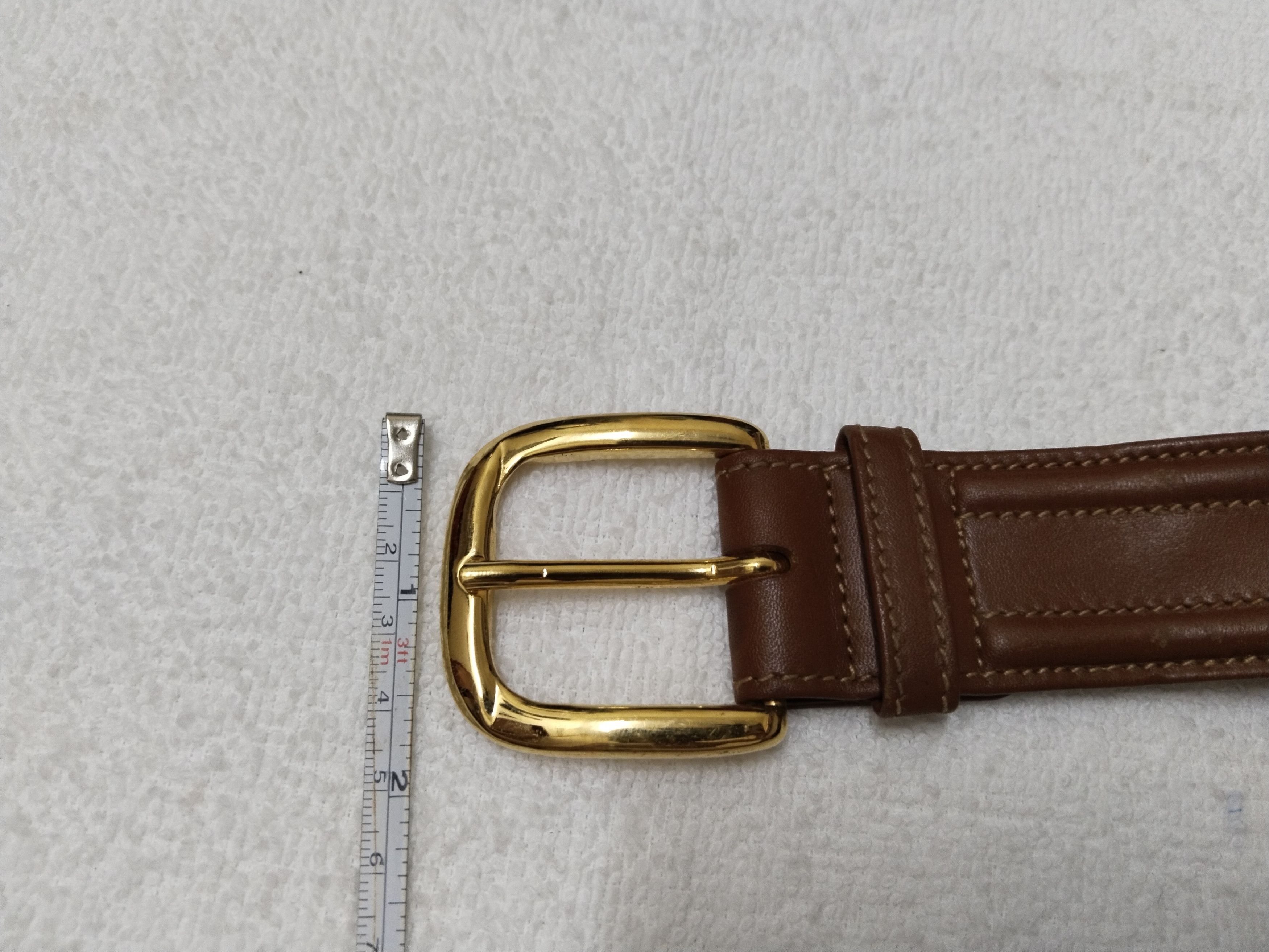 Gucci Gucci Leather Belt Size 36 - 6 Thumbnail