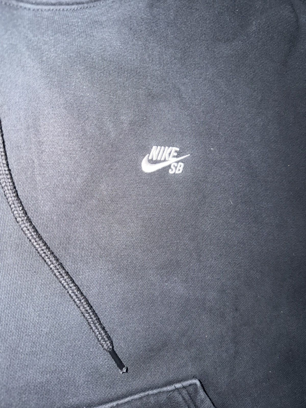 Nike Nike SB club fleece loose fit pullover hoodie black medium Size US 34 / EU 50 - 3 Thumbnail