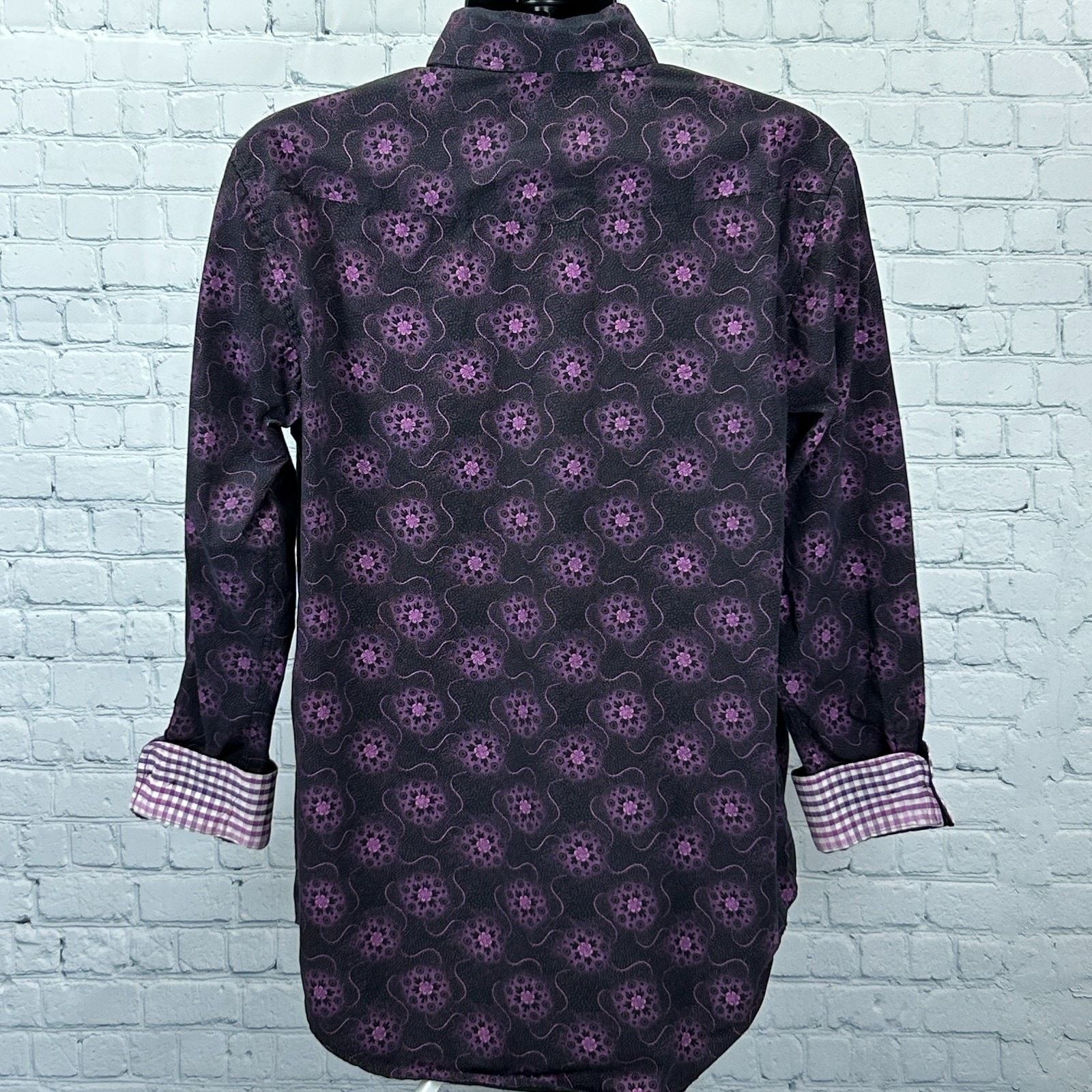 Panhandle Slim Panhandle Select Button Front Shirt Flip Cuffs Black L Size US L / EU 52-54 / 3 - 2 Thumbnail