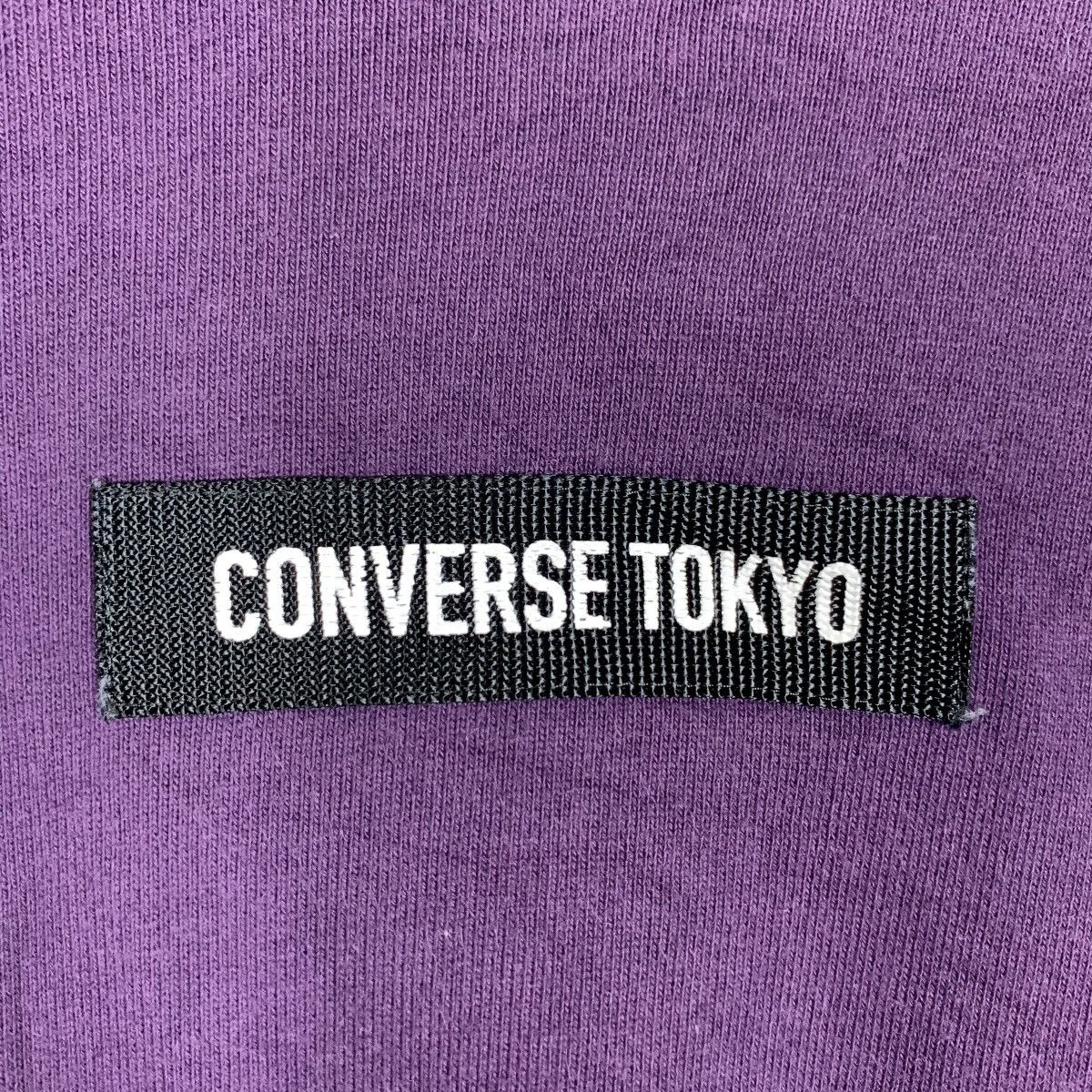 Converse CONVERSE TOKYO Center Logo Purple Sweatshirt #1469-C66 Size US M / EU 48-50 / 2 - 10 Thumbnail