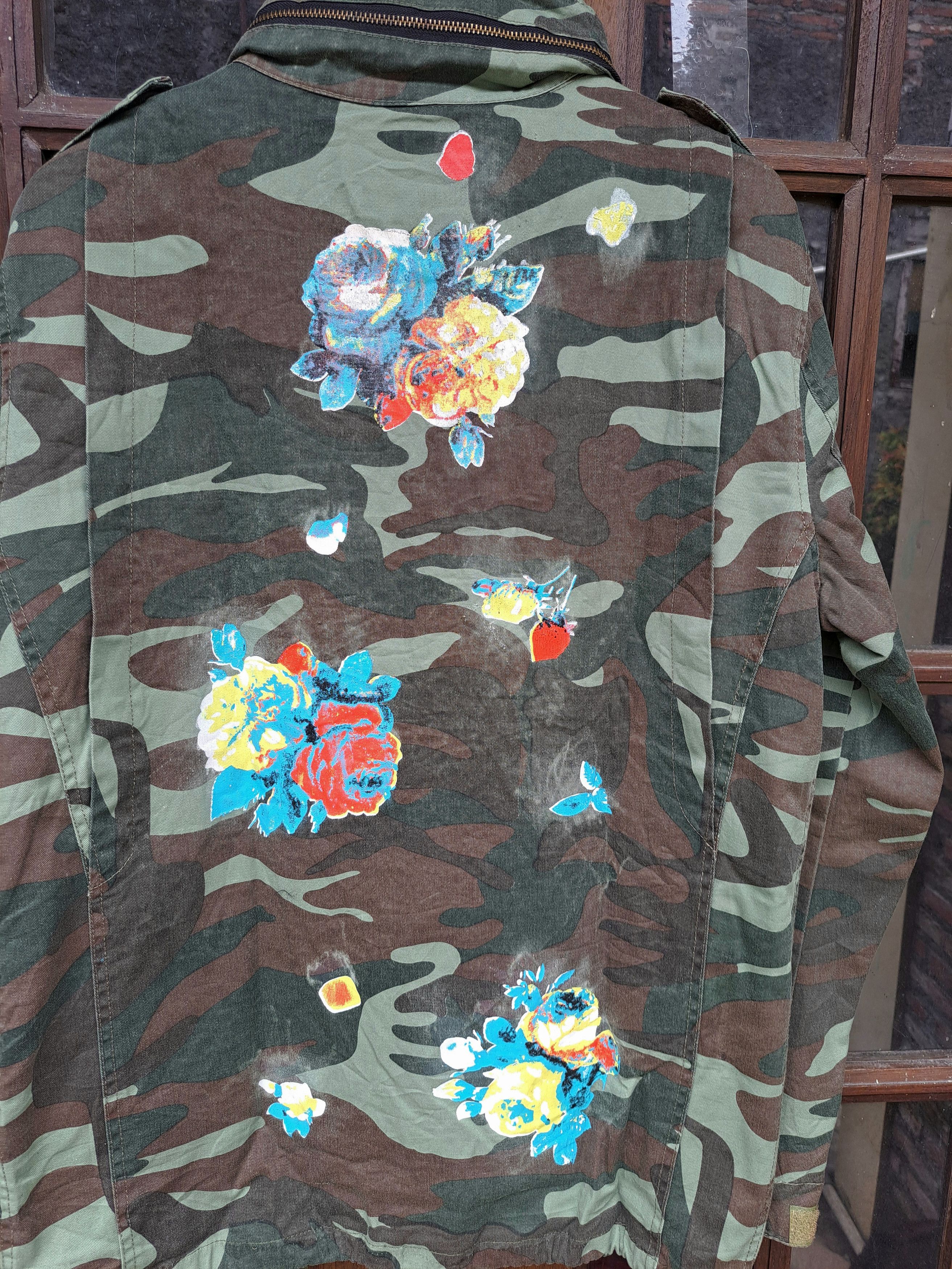 Wacko Maria Guilty Parties Flower Camouflage Cotton Jacket Mens Medium Size US M / EU 48-50 / 2 - 6 Thumbnail