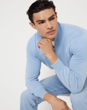 Brunello Cucinelli Cashmere Turtleneck in Turquoise/Aqua Size US S / EU 44-46 / 1 - 3 Thumbnail