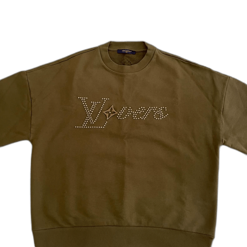 Louis Vuitton Louis Vuitton Logo Sweatshirt Size M Size US M / EU 48-50 / 2 - 1 Thumbnail