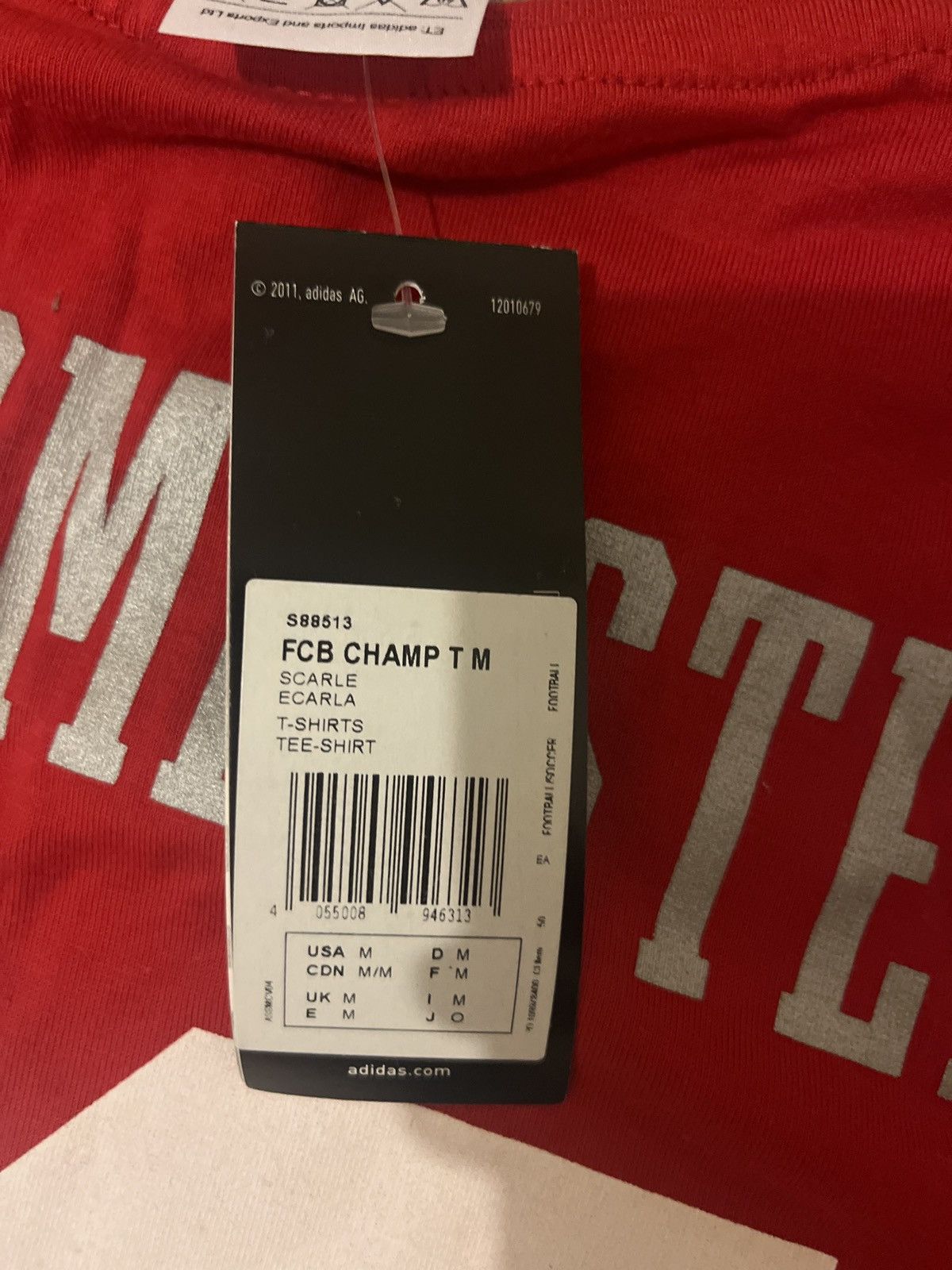 Adidas Bayern Munich 2014 T-shirt Size US M / EU 48-50 / 2 - 4 Thumbnail