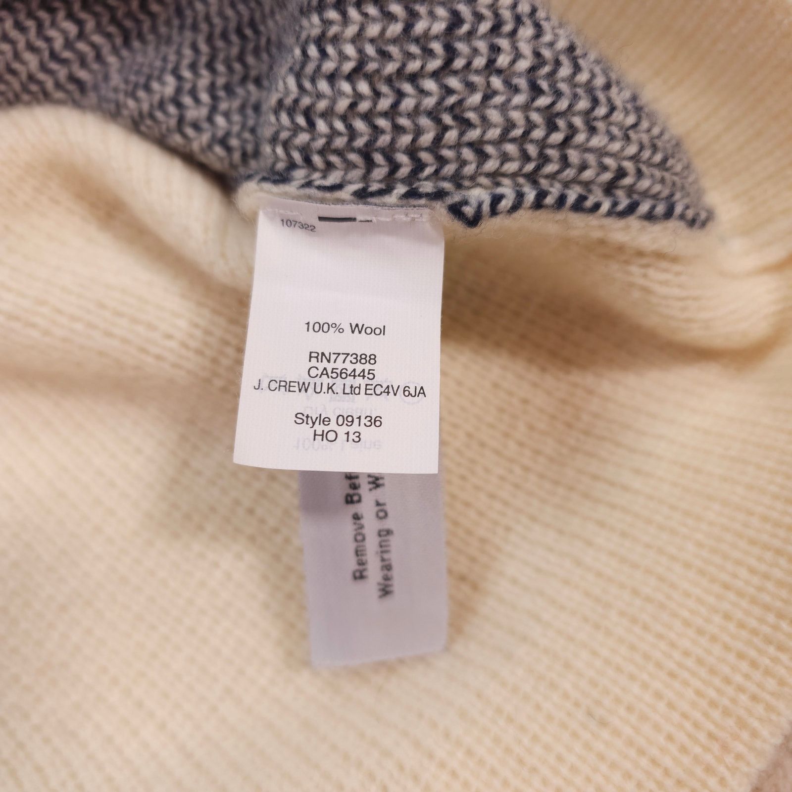 J.Crew J. Crew Ski Motif Wool Sweater Sz Medium Size M / US 6-8 / IT 42-44 - 8 Thumbnail