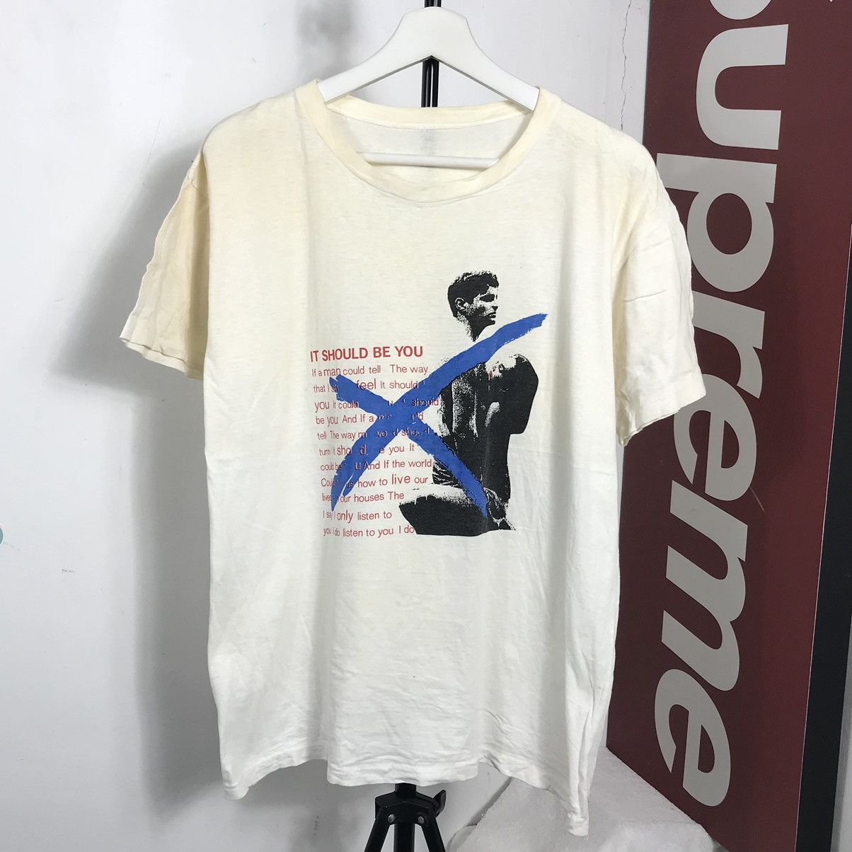 Vintage Rare find 90s thrashh art sex drug and conflict phototee Size US L / EU 52-54 / 3 - 1 Thumbnail