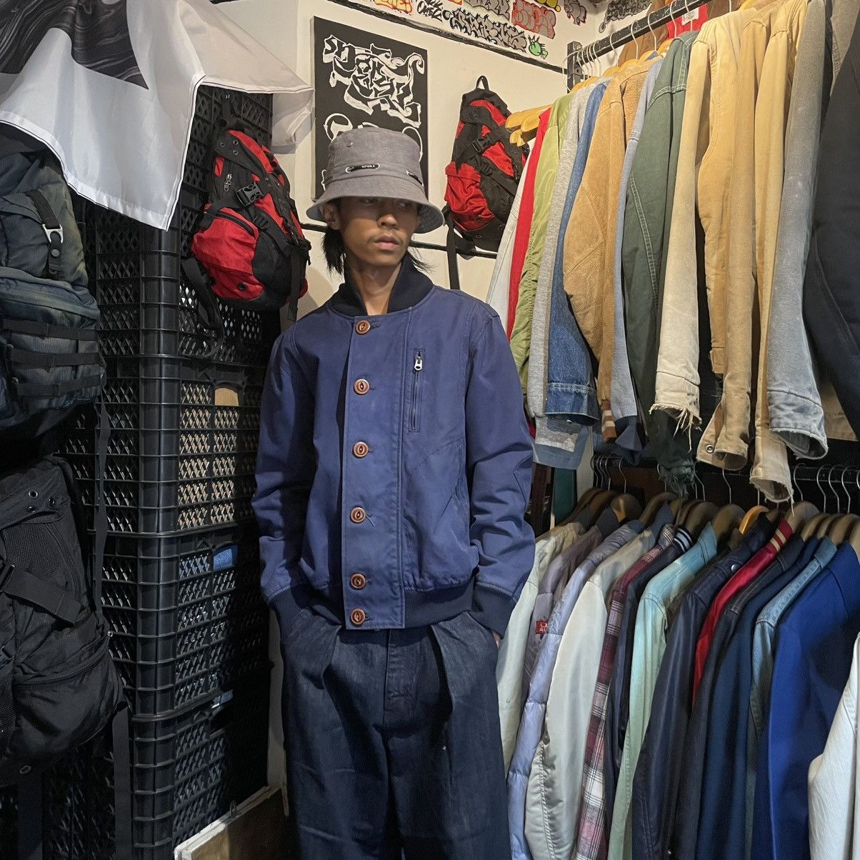 Taka Hayashi × Vans Vans x taka Hayashi deck usa big back center pocket Jacket Size US M / EU 48-50 / 2 - 2 Thumbnail