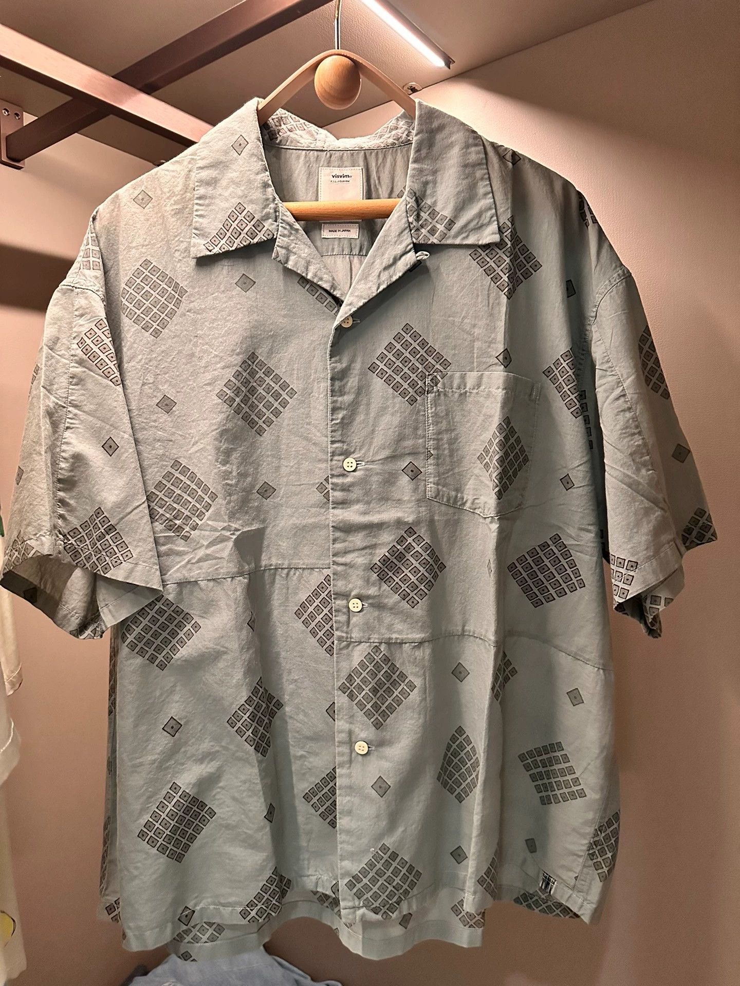 Visvim VISVIM WALLIS SHIRT S/S P.W. (N.D.) | Grailed