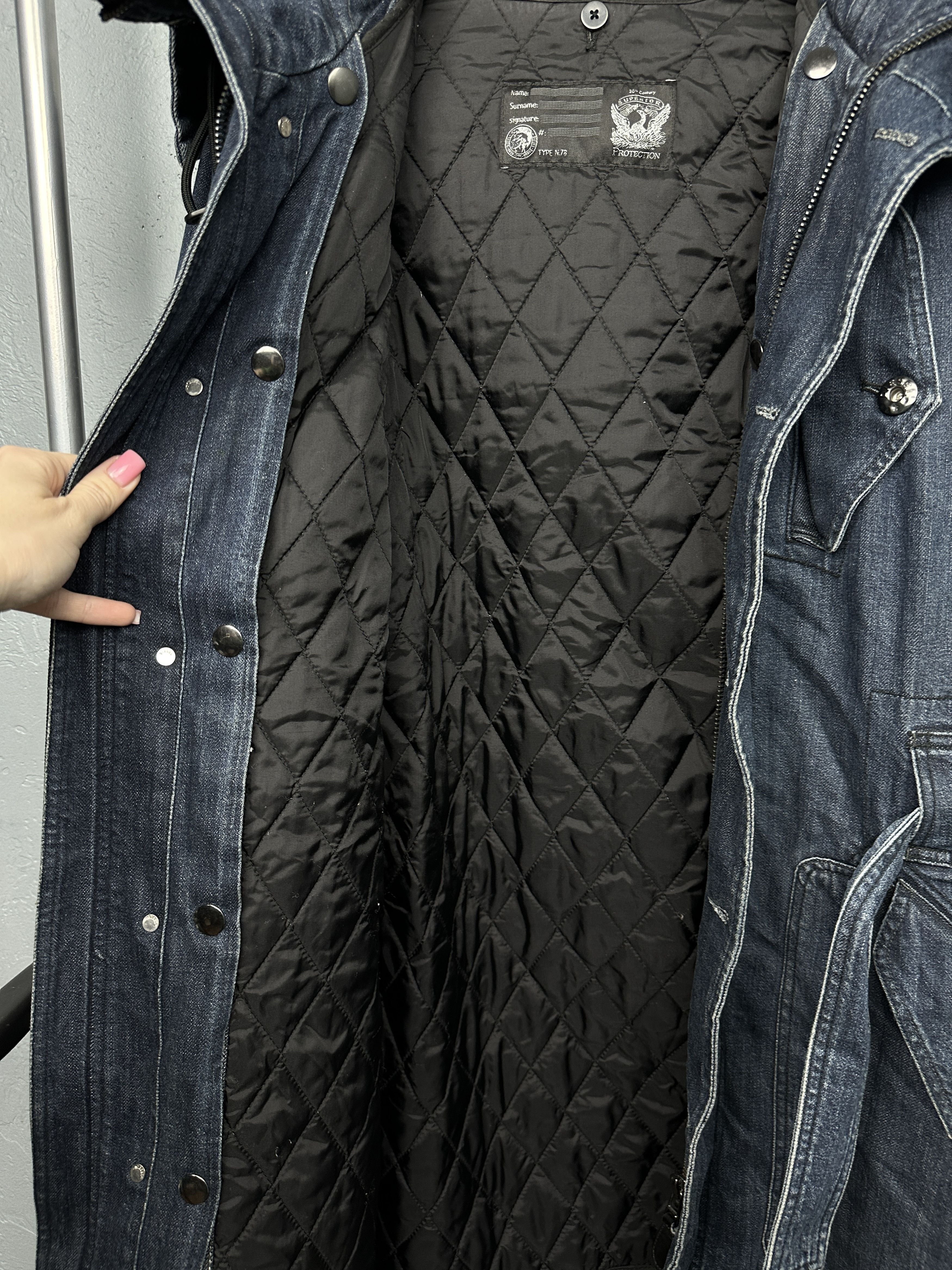 Diesel Diesel Womens 3 in 1 Denim Parka Jacket Size XS / US 0-2 / IT 36-38 - 5 Thumbnail