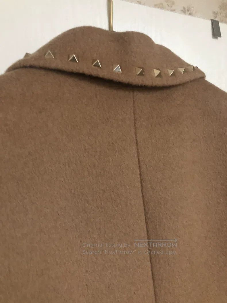 Valentino Valentino Camel coat Size L / US 10 / IT 46 - 5 Thumbnail