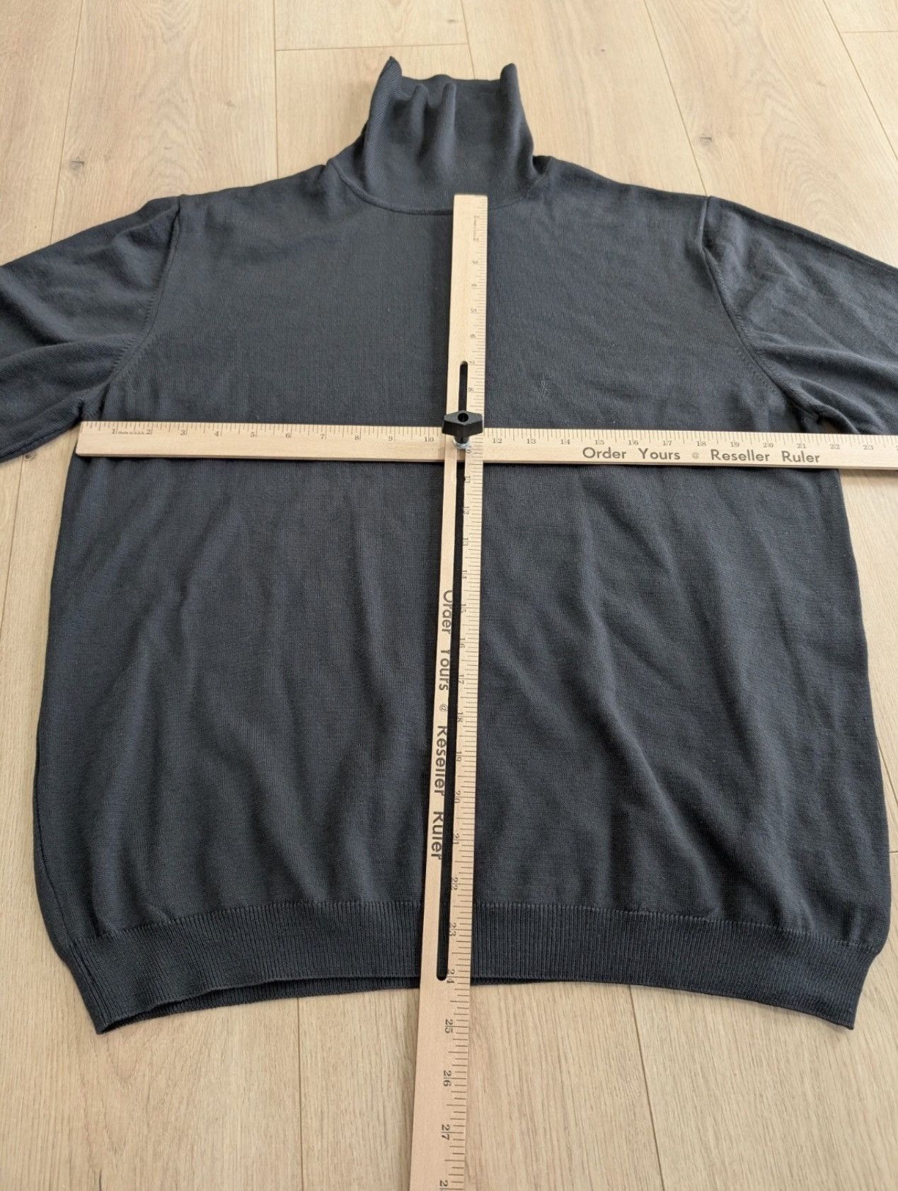 Yves Saint Laurent Vintage 90s YSL Yves Saint Laurent Wool Turtleneck Sweater Size US L / EU 52-54 / 3 - 7 Thumbnail
