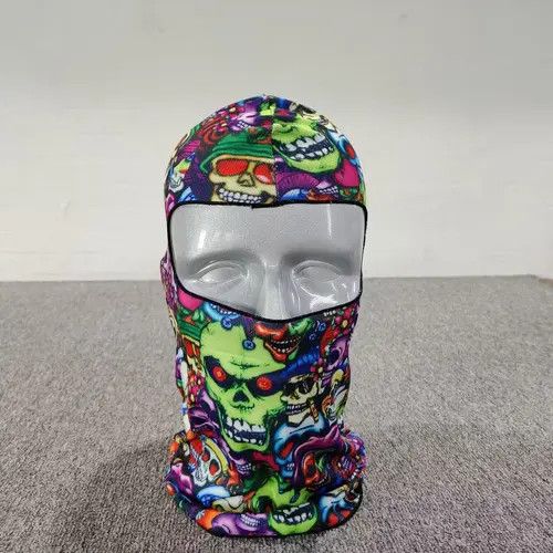 Other Skulls Reapers Zombies Thin Balaclava Ski Mask Head Facemask Size ONE SIZE - 2 Thumbnail