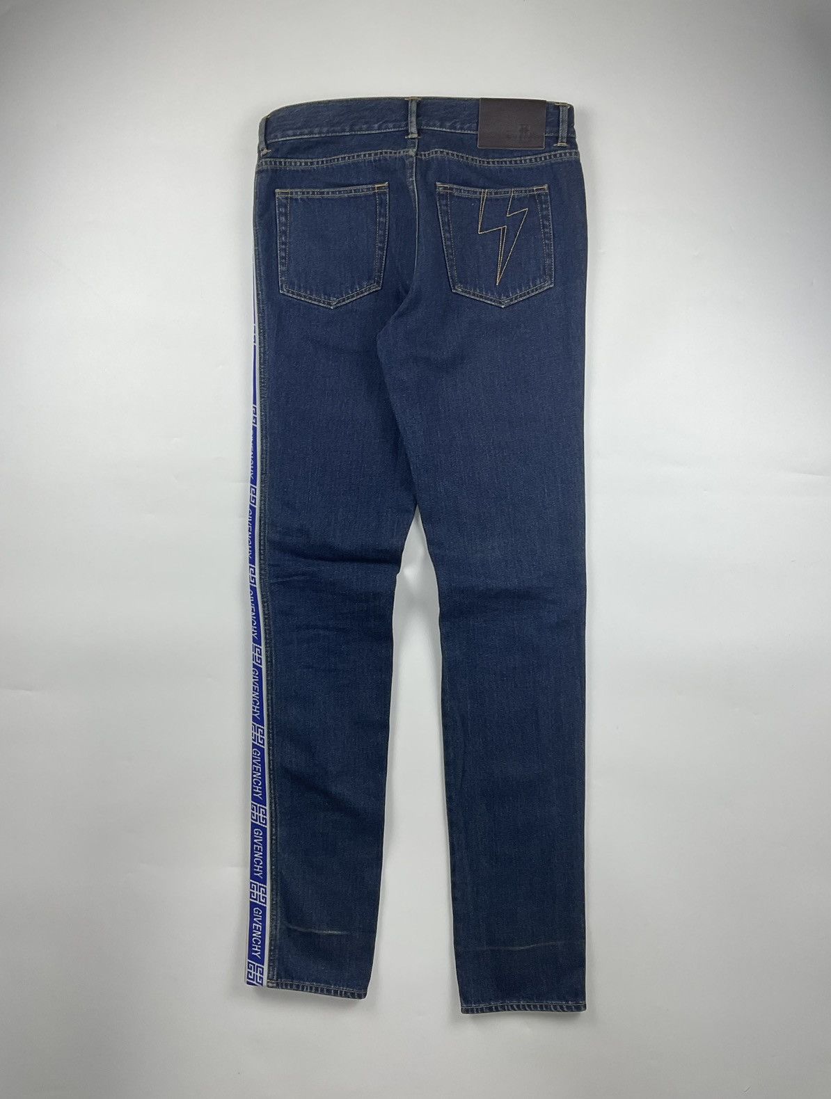Givenchy Givenchy Tape Logo Jeans Size US 30 / EU 46 - 4 Thumbnail