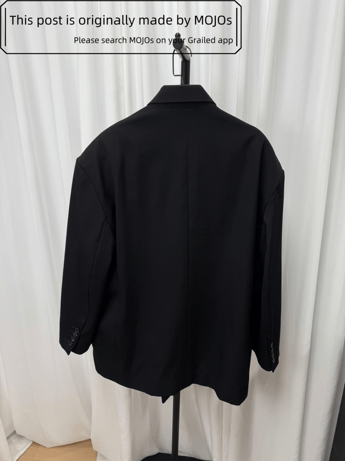 Hed Mayner Hed Mayner 22AW Oversized Blazer mojos12132024 Size US S / EU 44-46 / 1 - 5 Thumbnail