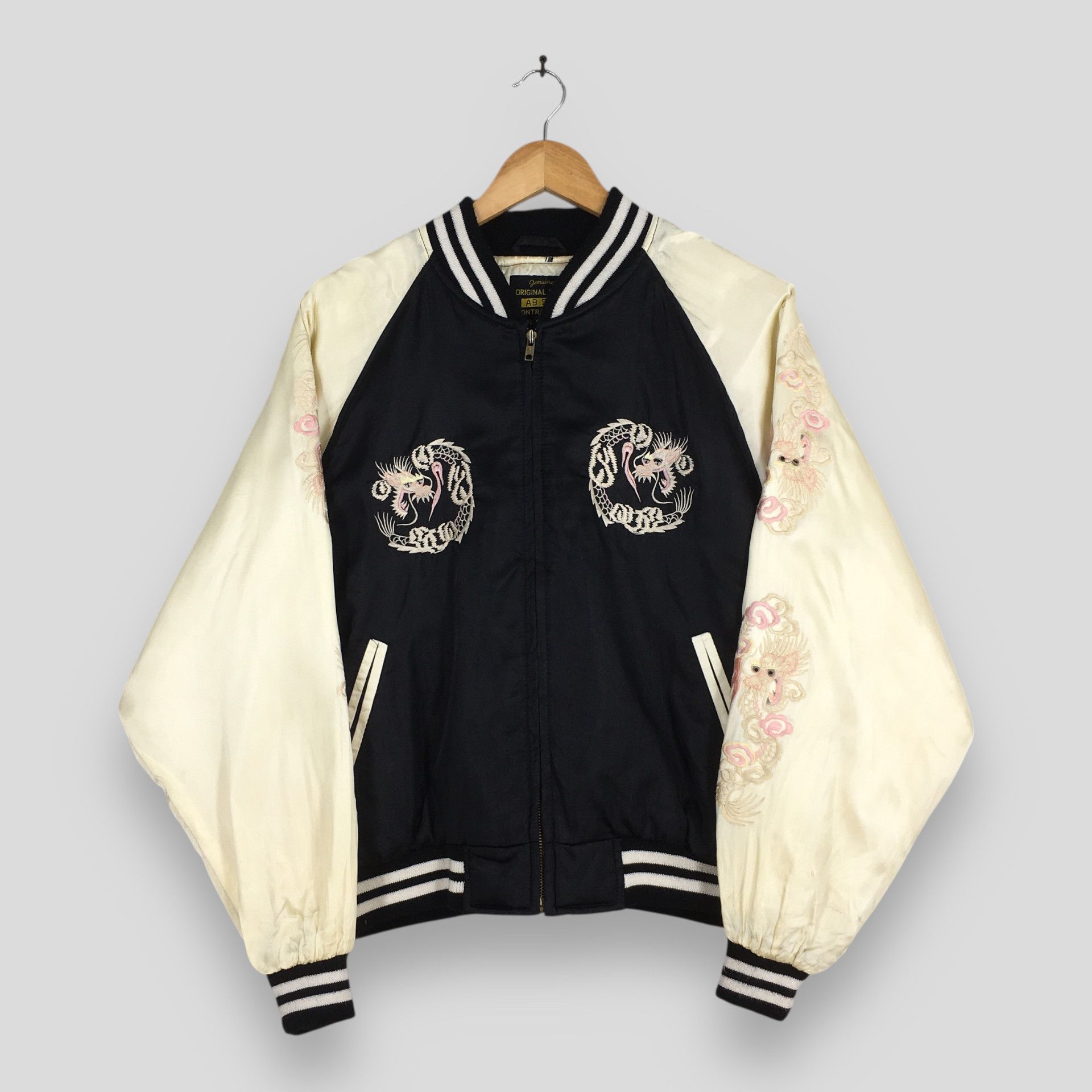 Japanese Brand Vintage 1980s Sukajan Japan Dragon Souvenir Jacket M Size US M / EU 48-50 / 2 - 1 Thumbnail