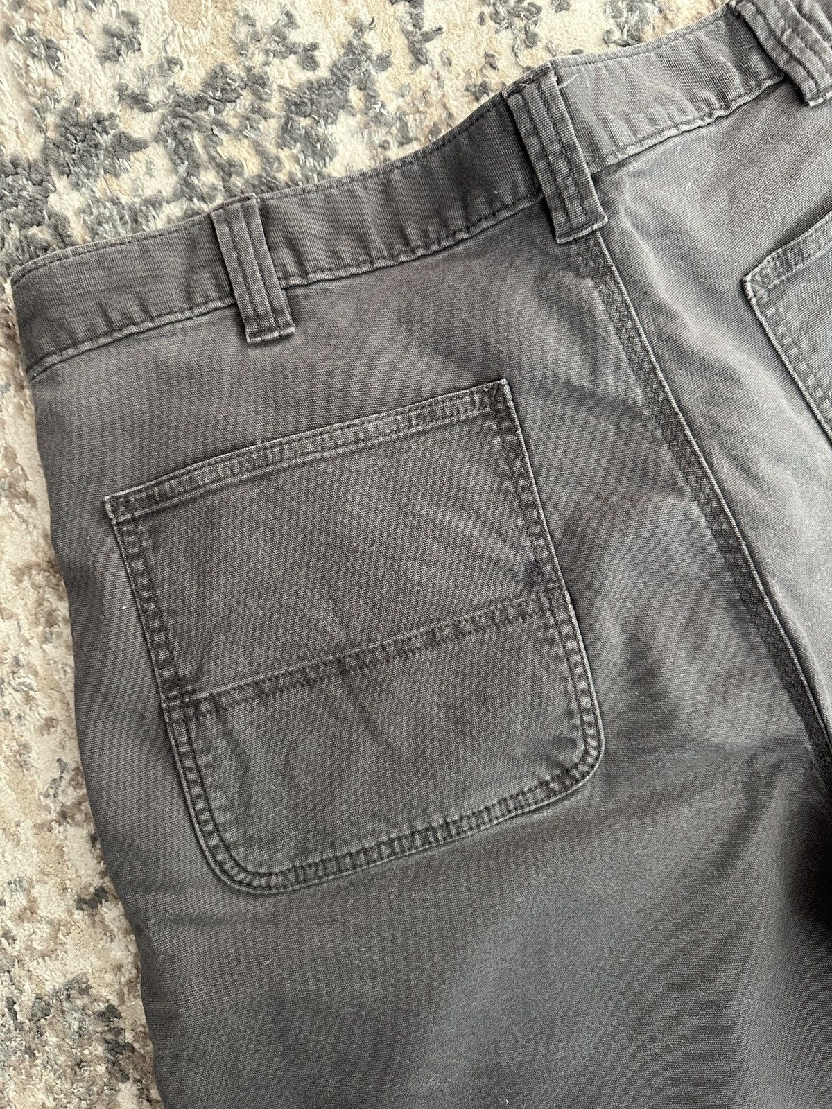 Carhartt Carhartt Shorts, Men's Canvas Relaxed Fit, Size 38 in Gray Size US 38 / EU 54 - 5 Thumbnail
