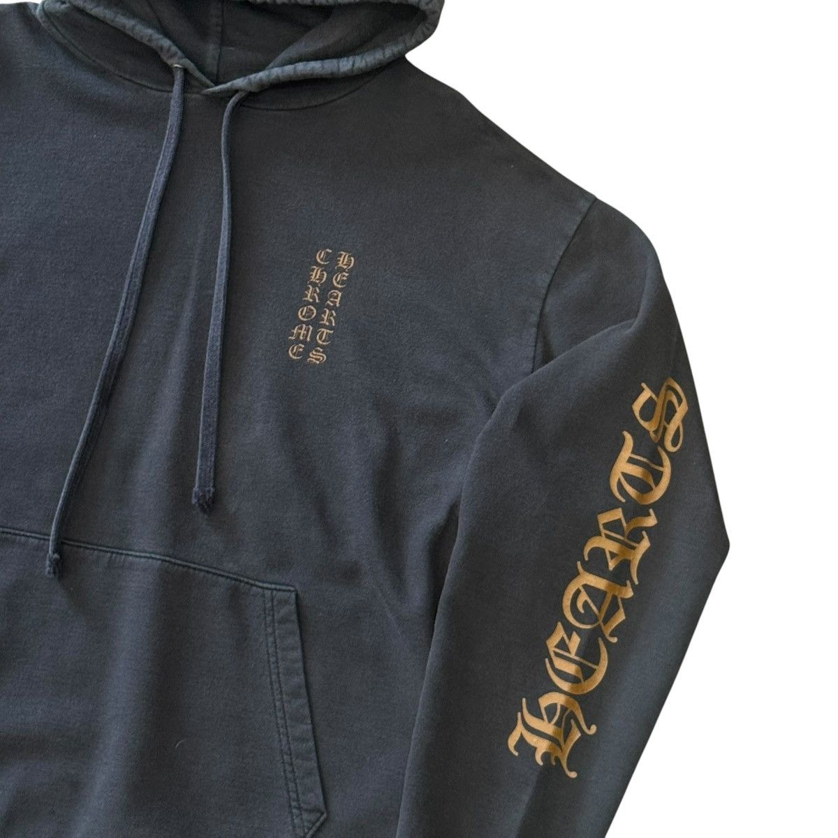 Chrome Hearts Chrome Hearts Vertical Logo FU Hood Hoodie Black Brown Size US XL / EU 56 / 4 - 2 Thumbnail