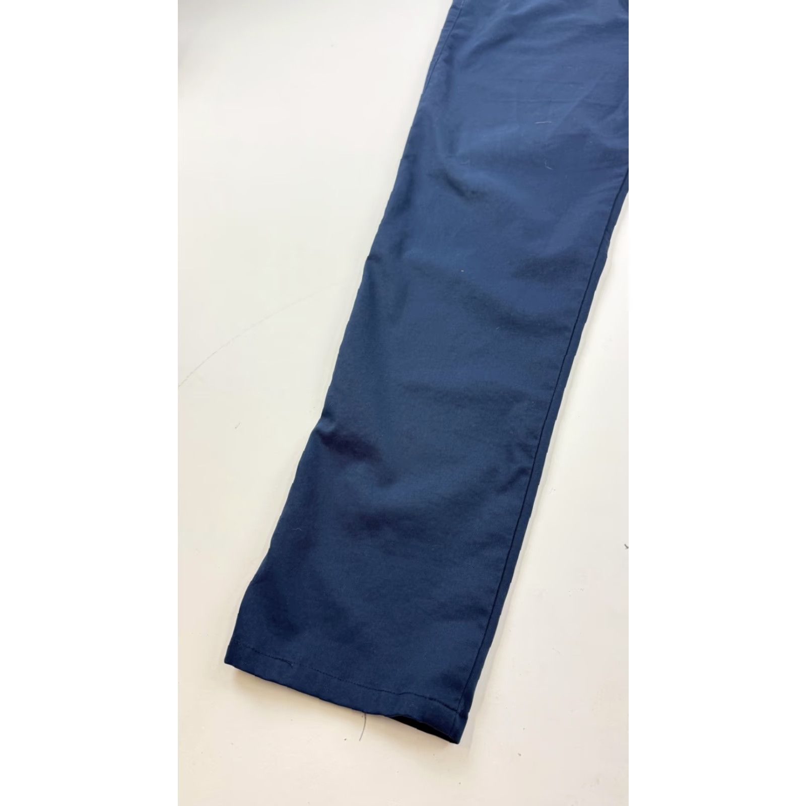 Vintage Myles Pants Mens 2XL Navy Blue Performance Chino Polyester Straight Leg Front Zip Pockets Casual Travel Athletic Size US 39 - 3 Thumbnail