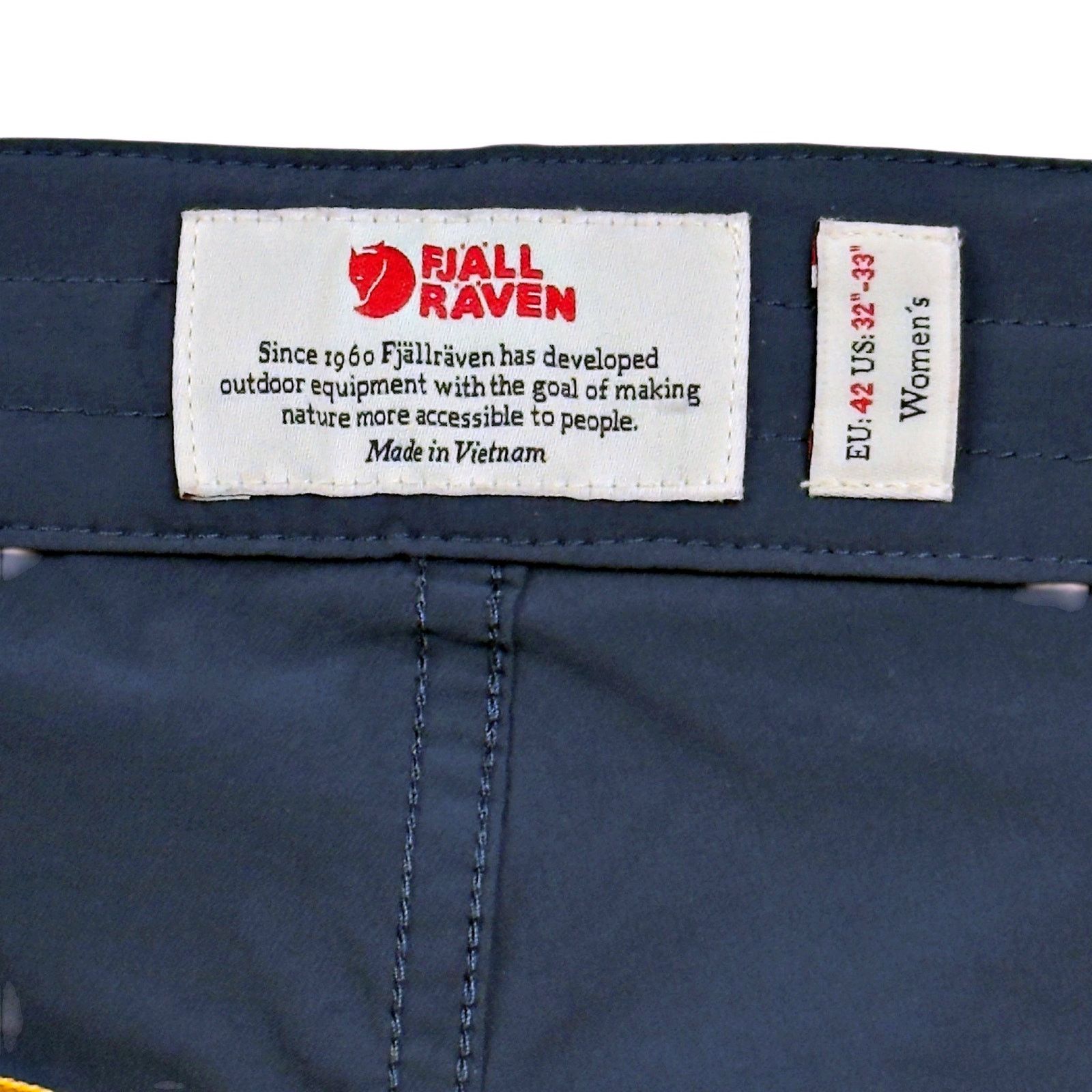 Fjallraven FjallravenHigh Coast Lite Navy 4" Short 4" Retail $90 Size 32" / US 10 / IT 46 - 5 Thumbnail