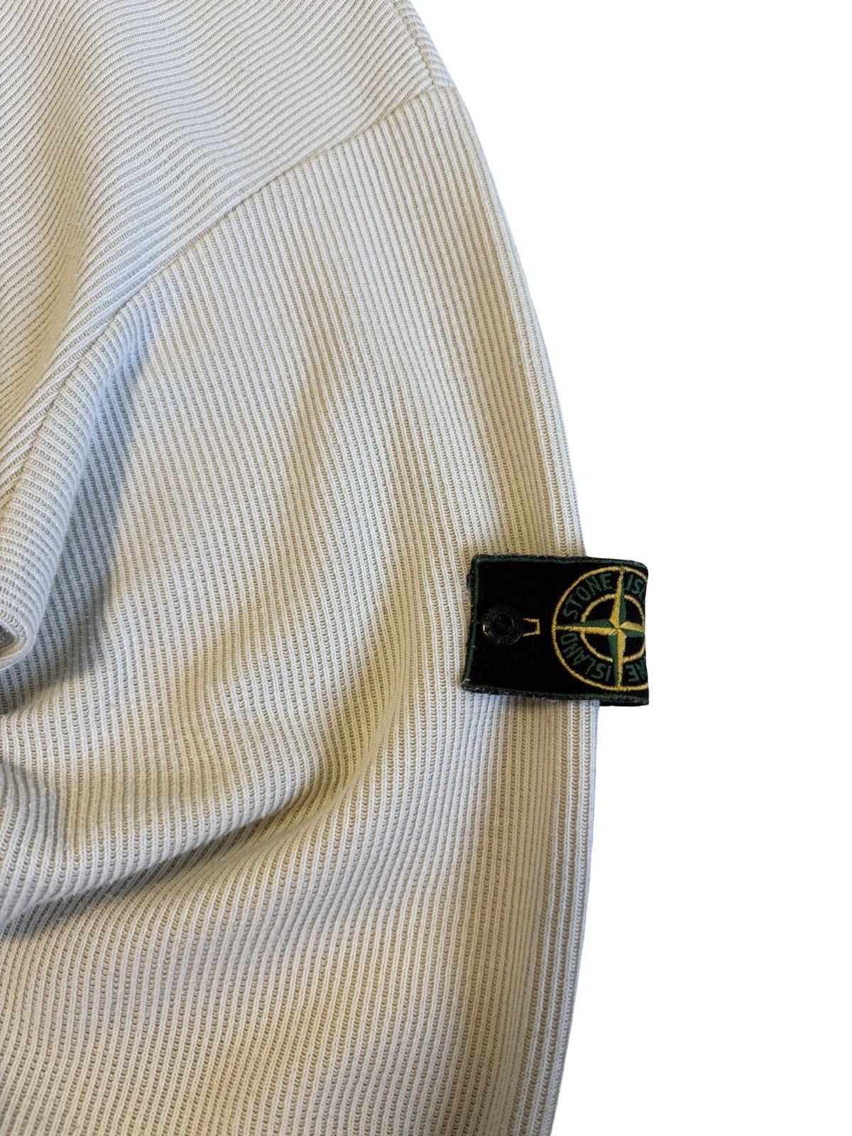 Stone Island Rare Stone Island Ribbed Pattern Green Patch Cotton Blend XL Size US XL / EU 56 / 4 - 9 Thumbnail