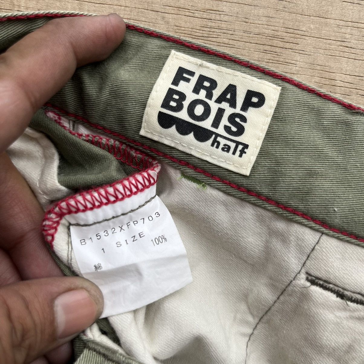 Frapbois × Issey Miyake × Japanese Brand FRAPBOIS CHINOS LONG PANTS Size US 30 / EU 46 - 5 Thumbnail