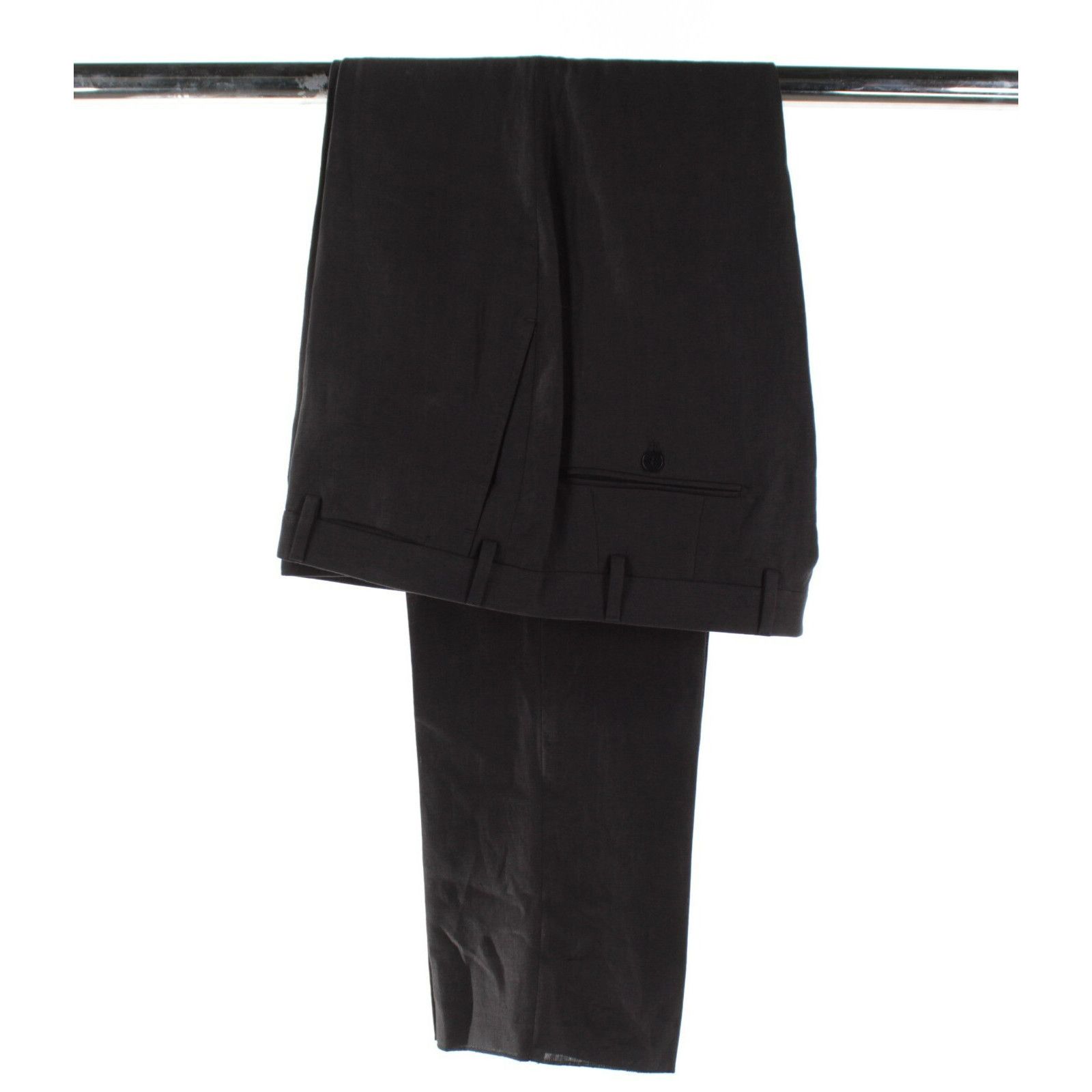 Isaia isaia Suit Size US 48 Regular in Black Size 48R - 3 Thumbnail