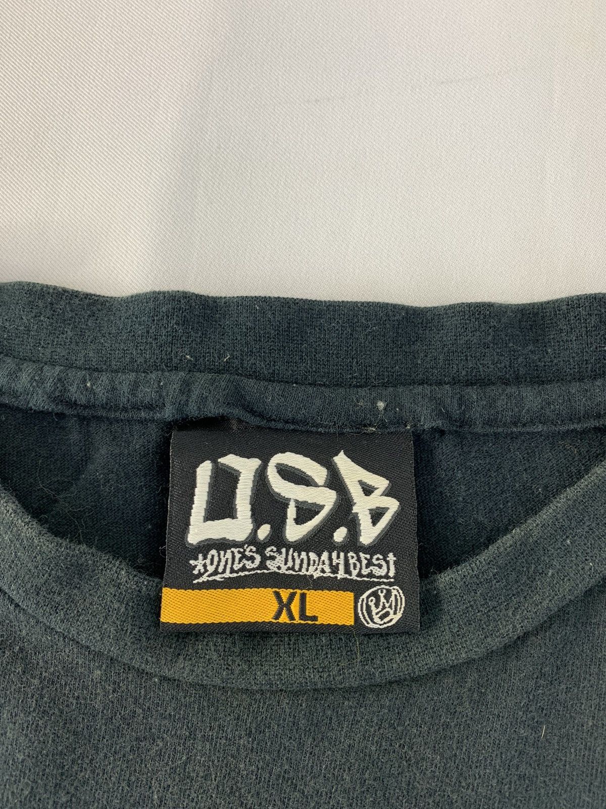 Vintage USB One Sunday Best Vogue Town Skateboard Big Logo Size US L / EU 52-54 / 3 - 5 Thumbnail