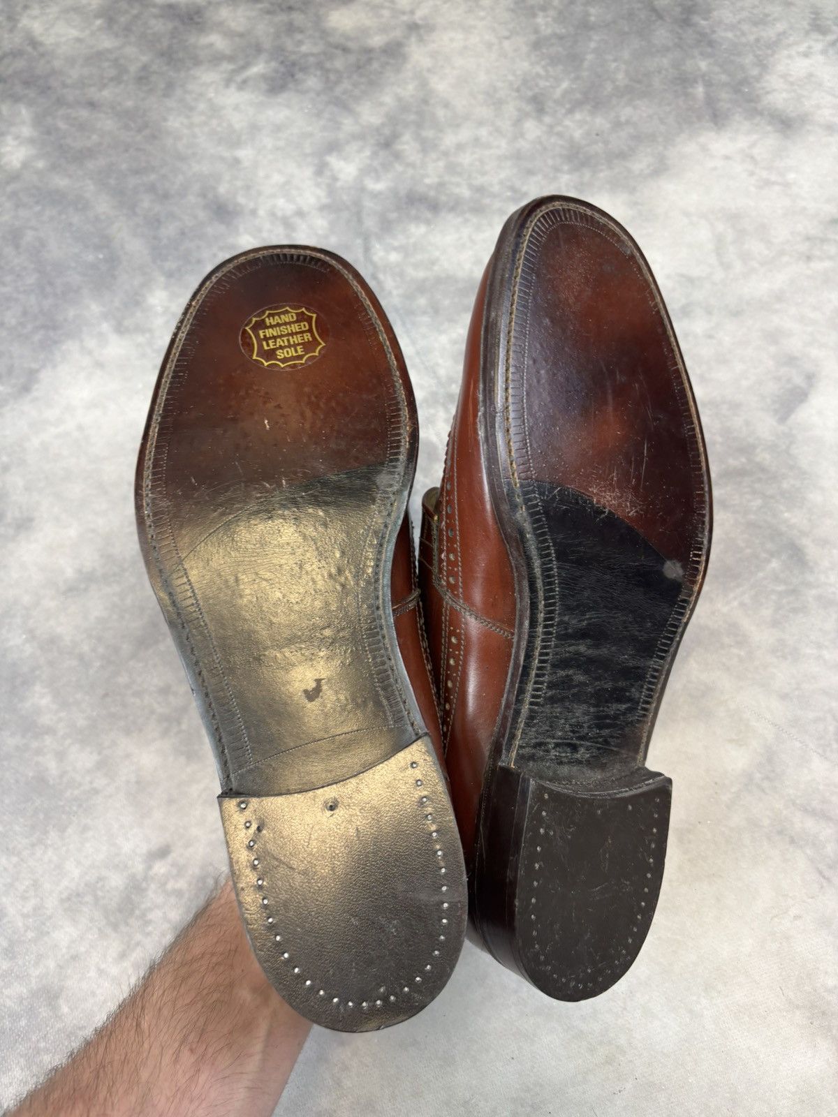 Japanese Brand × Vintage Vintage Casual Leather Formal Boots New Made Uk Avantgarde Size US 11 / EU 44 - 3 Thumbnail
