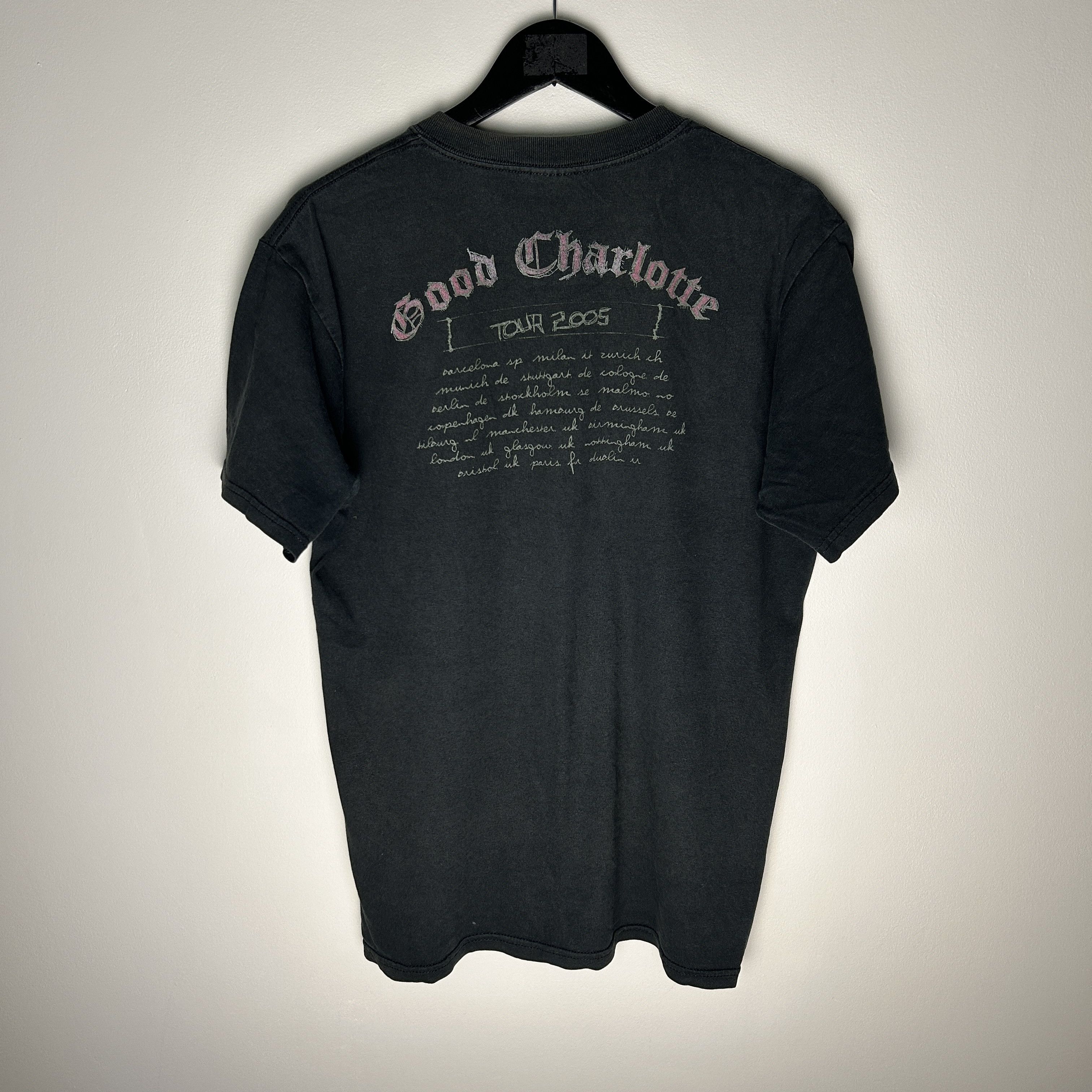 Band Tees Vintage Good Charlotte 2005 Tour Band T-shirt Size US M / EU 48-50 / 2 - 2 Thumbnail
