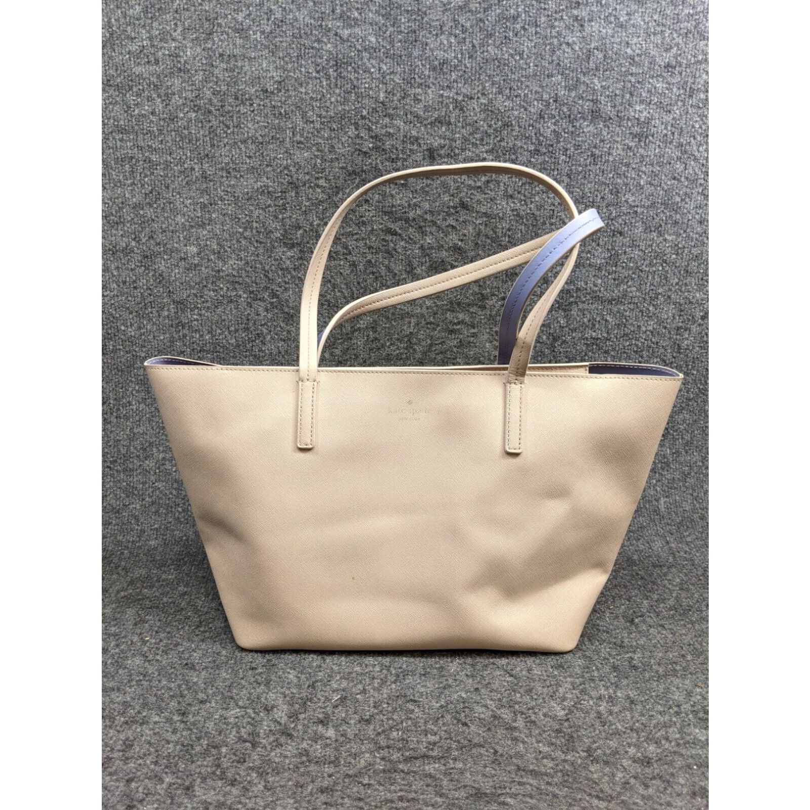 image of Vintage Kate Spade New York Scotts Place Lida Tote In Cream in White, Women's