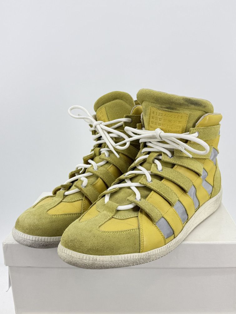 Maison Margiela Cut Out Mesh High Top Size US 12 / EU 45 - 3 Thumbnail