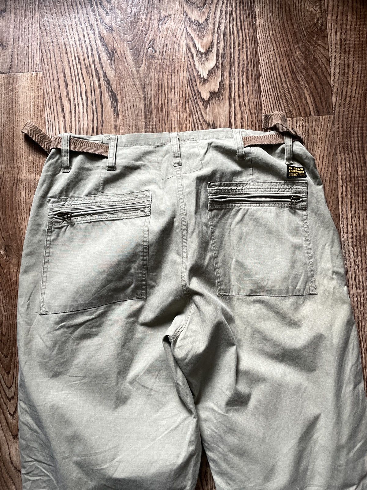 G-Star VINTAGE Y2K CARGO PANTS G-STAR RAW CASUAL STREETWEAR 90s Size US 36 / EU 52 - 7 Thumbnail