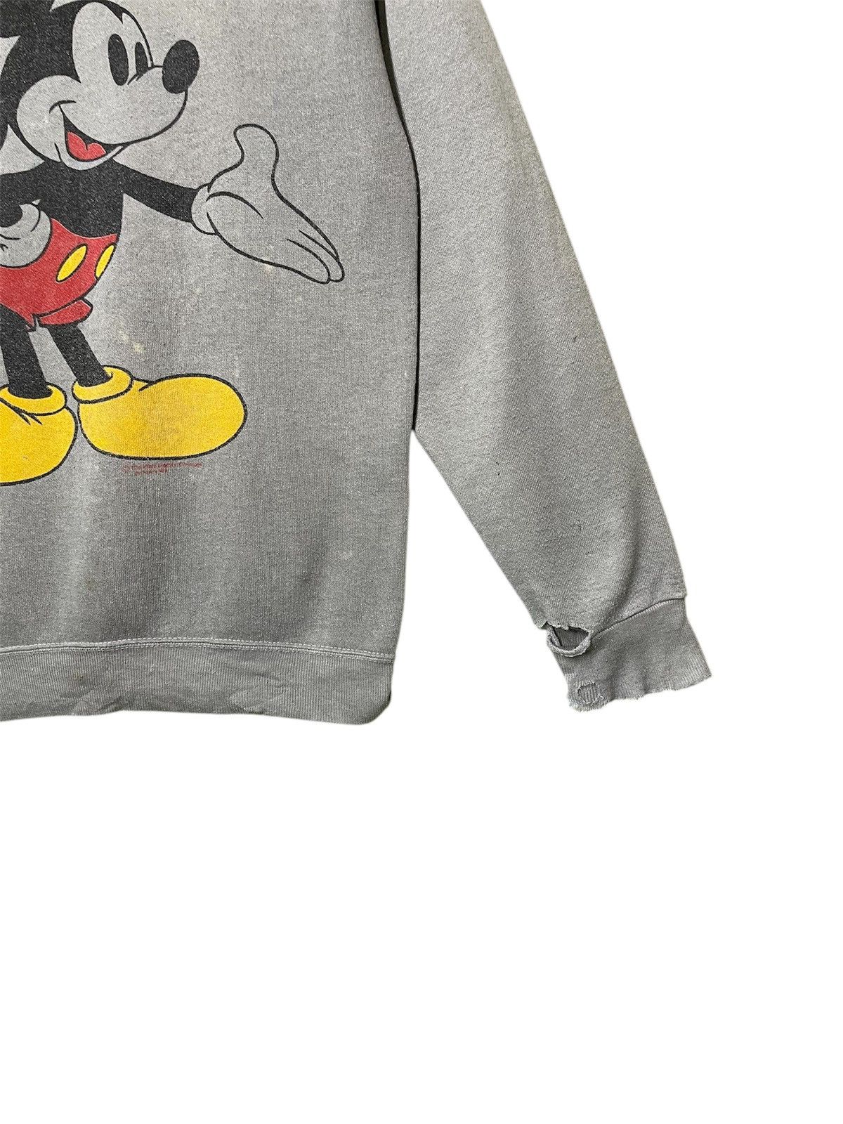 Cartoon Network × Disney × Mickey Mouse Disney mickey mouse crewneck big logo print sweatshirt Size US M / EU 48-50 / 2 - 5 Thumbnail