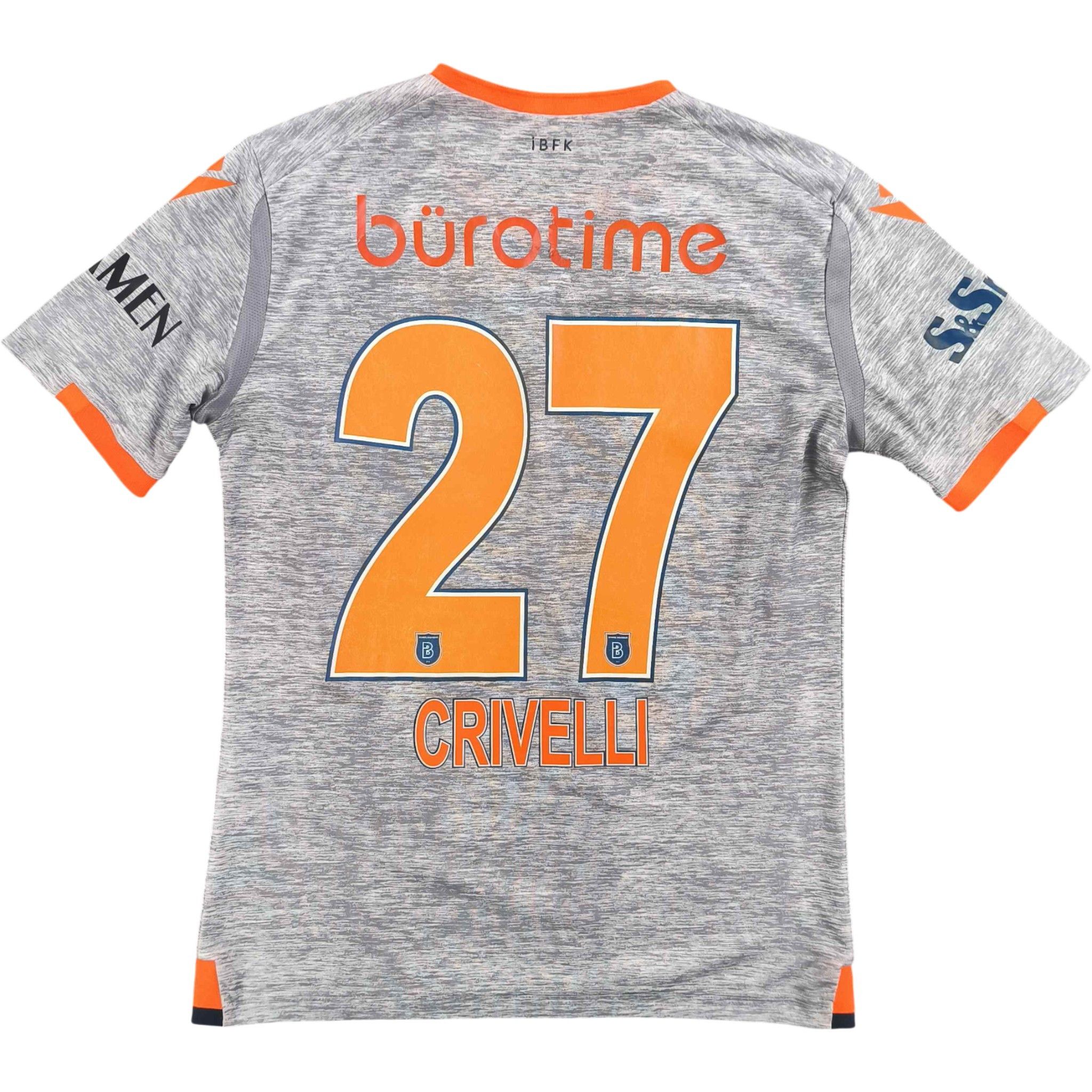 Macron Istanbul Basakhesir 2019-20 third Crivelli football jersey M Size US M / EU 48-50 / 2 - 1 Thumbnail