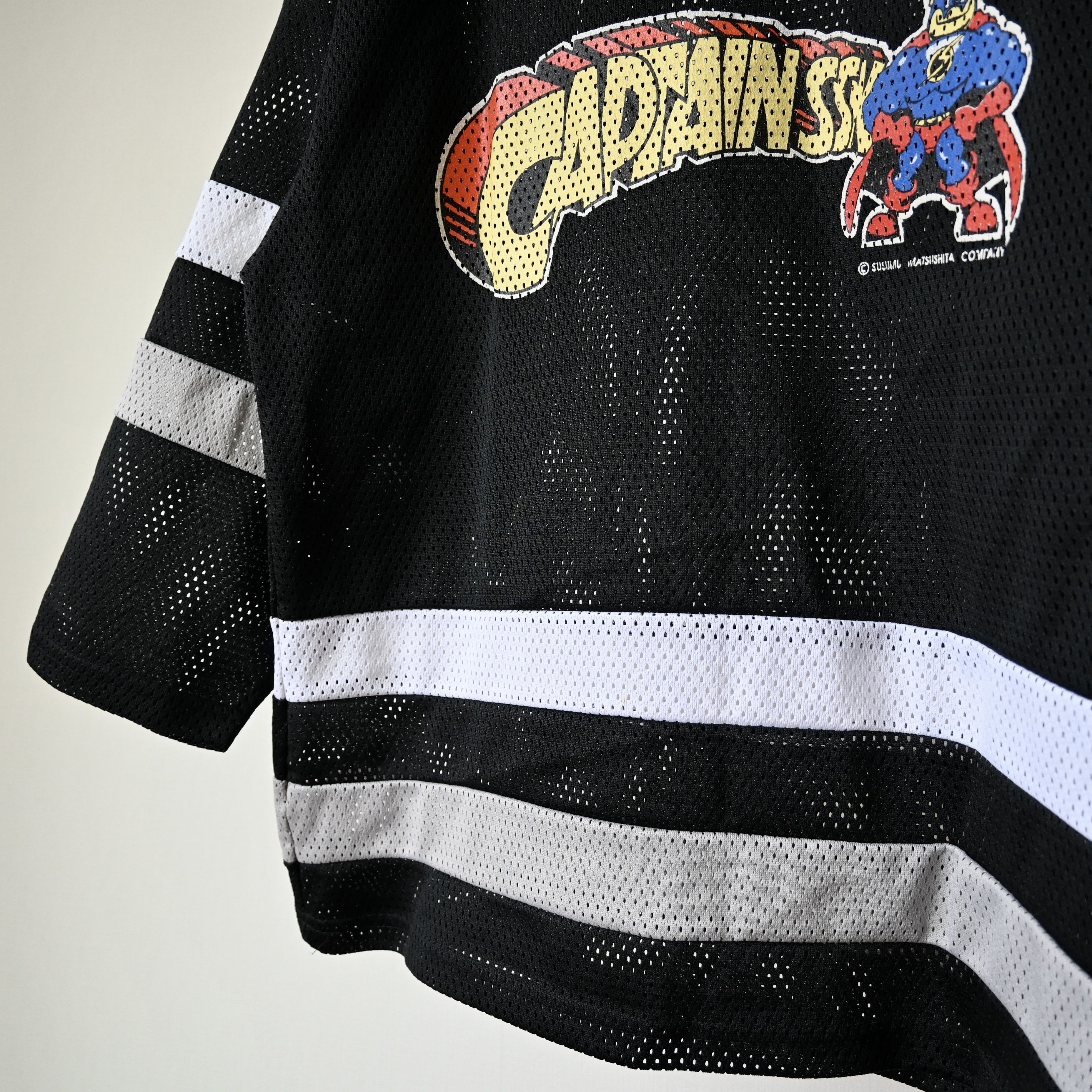 Japanese Brand Vintage 1990s CAPTAIN SSK by Susumu Matsushita hockey jersey Size US L / EU 52-54 / 3 - 6 Thumbnail