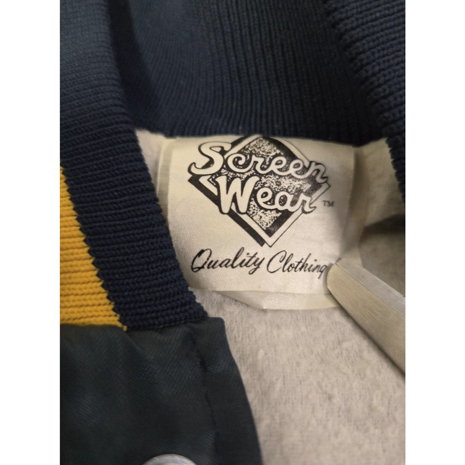 Vintage VINTAGE Hamburger University Jacket Mens L Satin 90s McDonald's Screen Wear Navy Blue Size US L / EU 52-54 / 3 - 5 Thumbnail